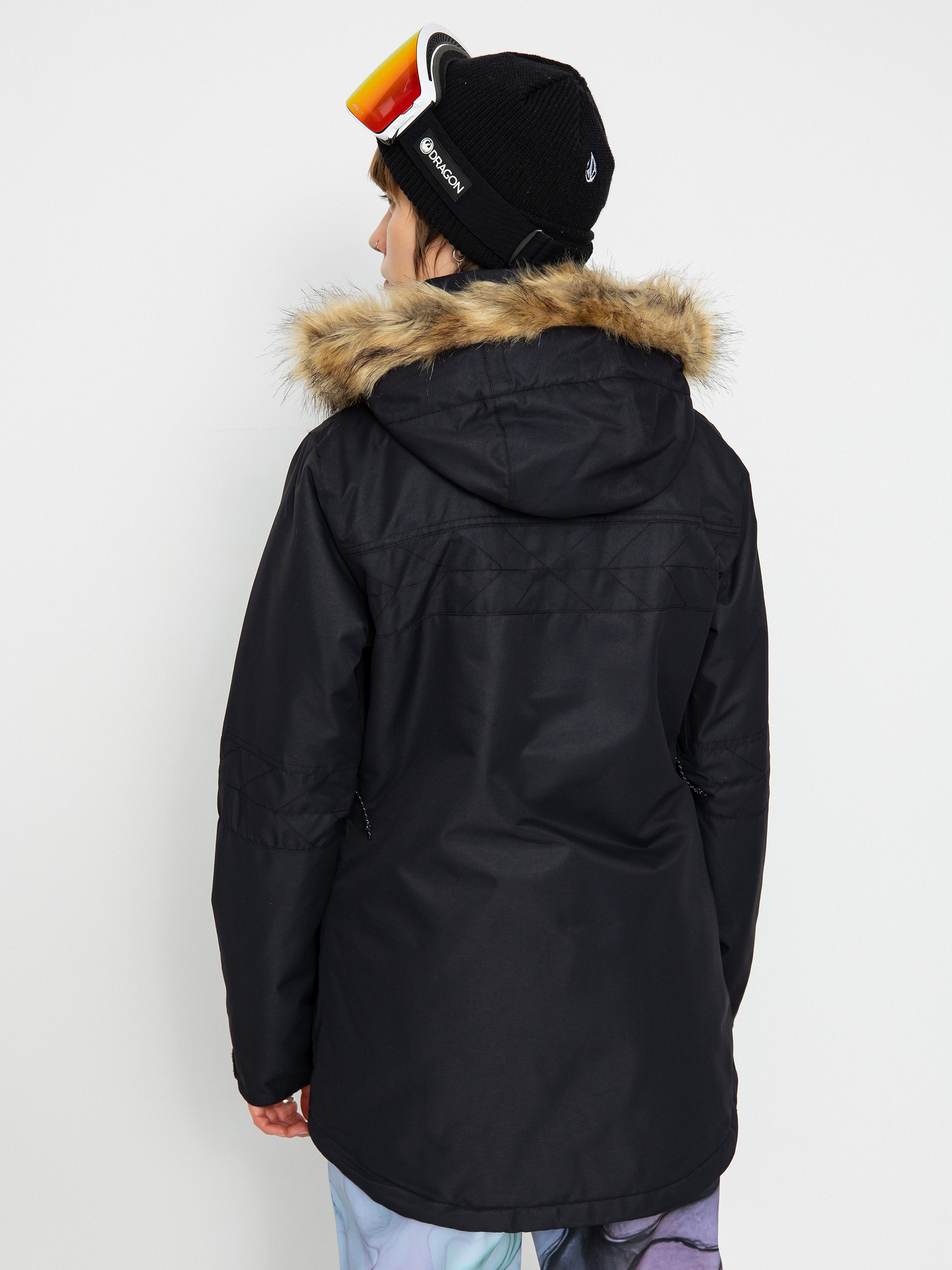 Dámska Snowboardová bunda Volcom Fawn Ins (black)