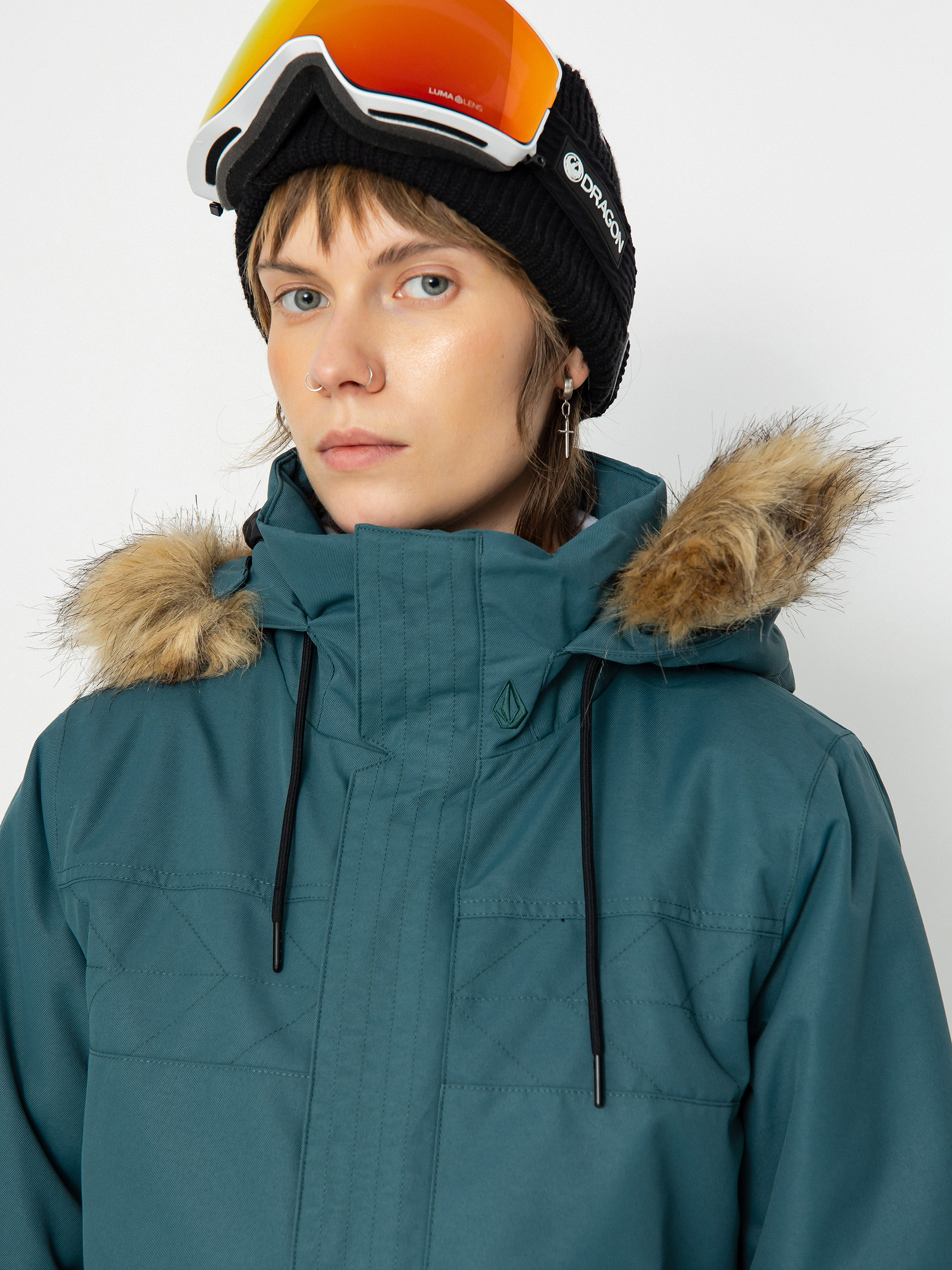 Dámska Snowboardová bunda Volcom Fawn Ins (balsam)