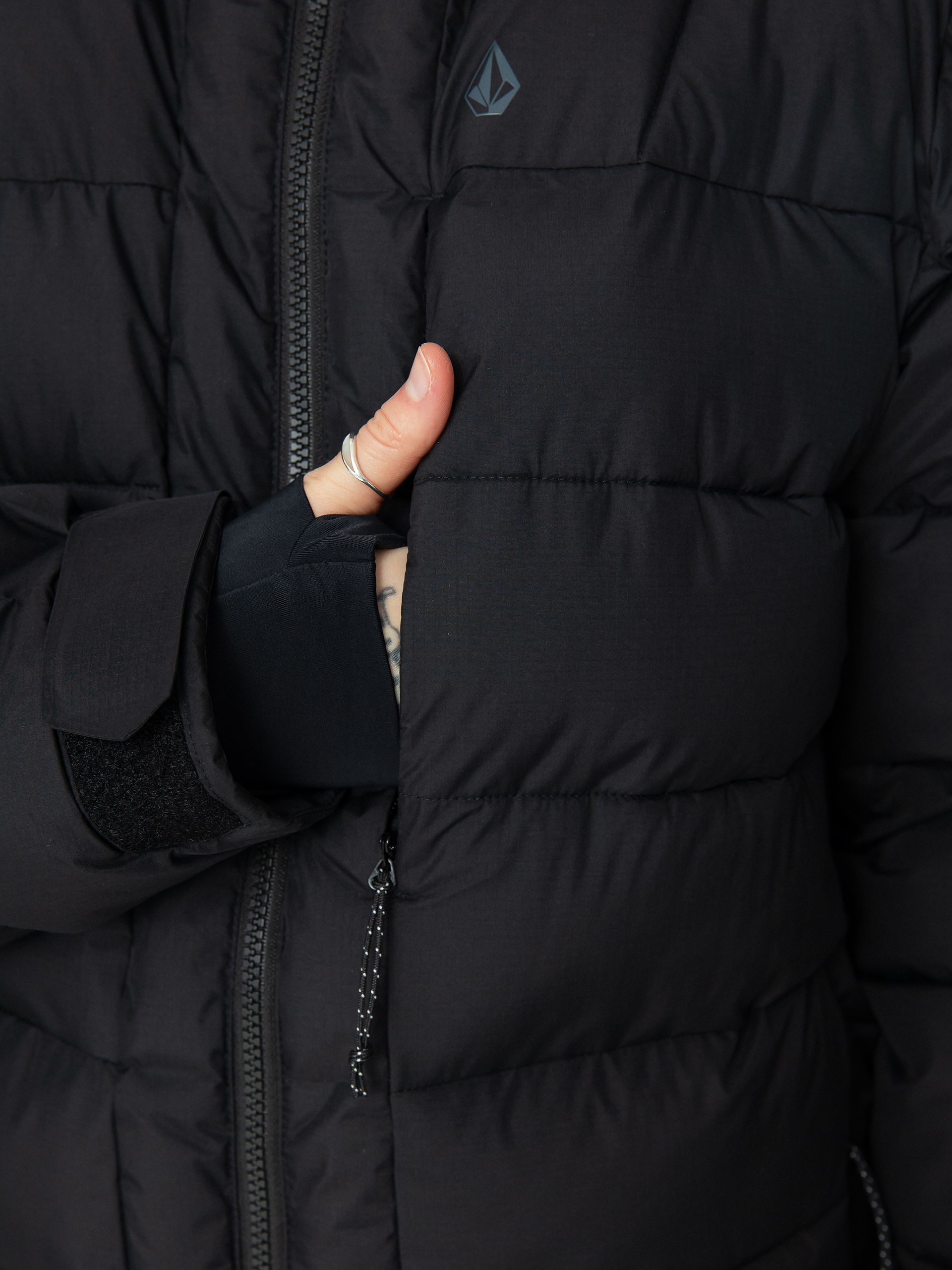 Dámska Snowboardová bunda Volcom Puffleup (black)