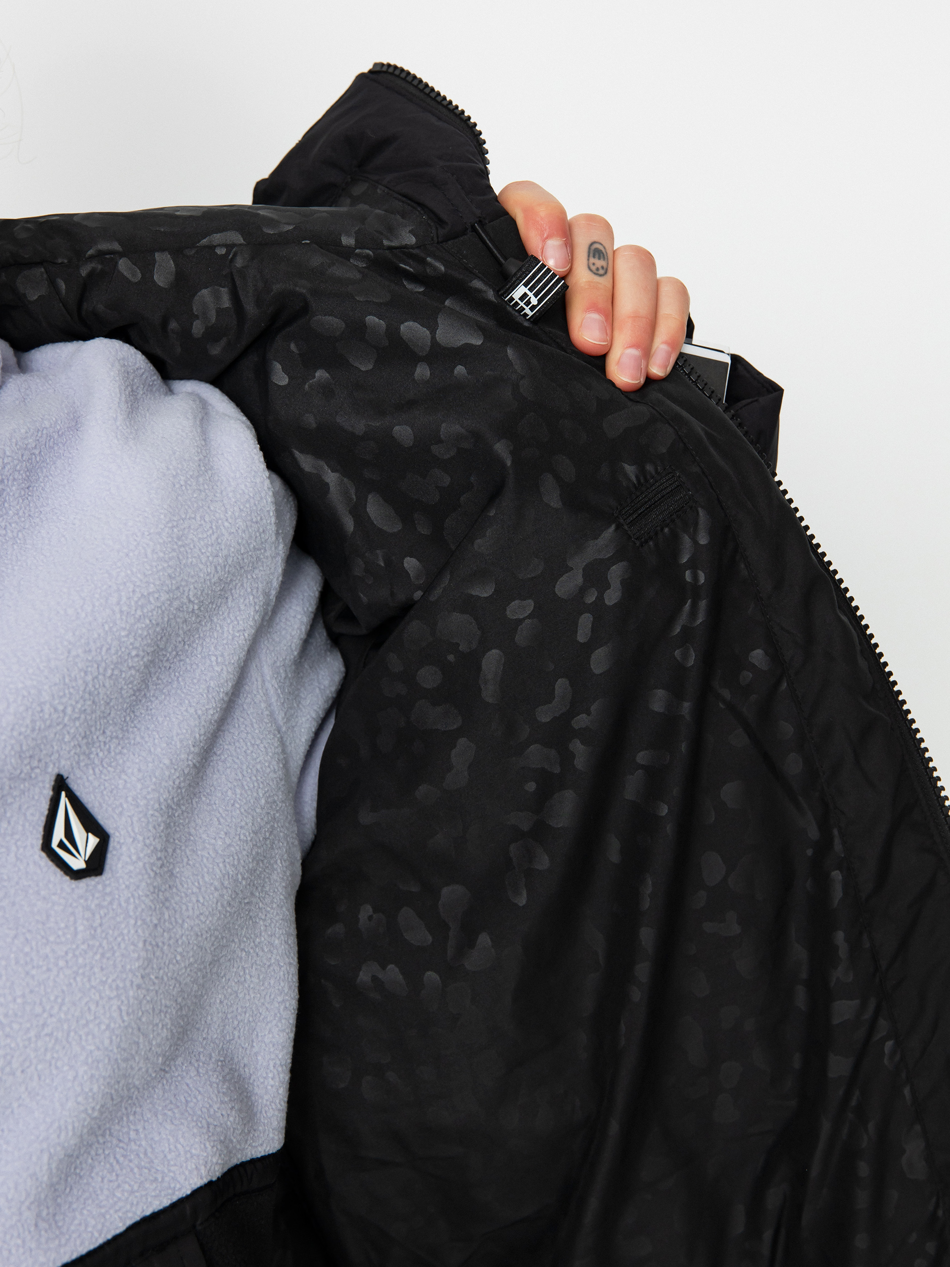 Dámska Snowboardová bunda Volcom Puffleup (black)