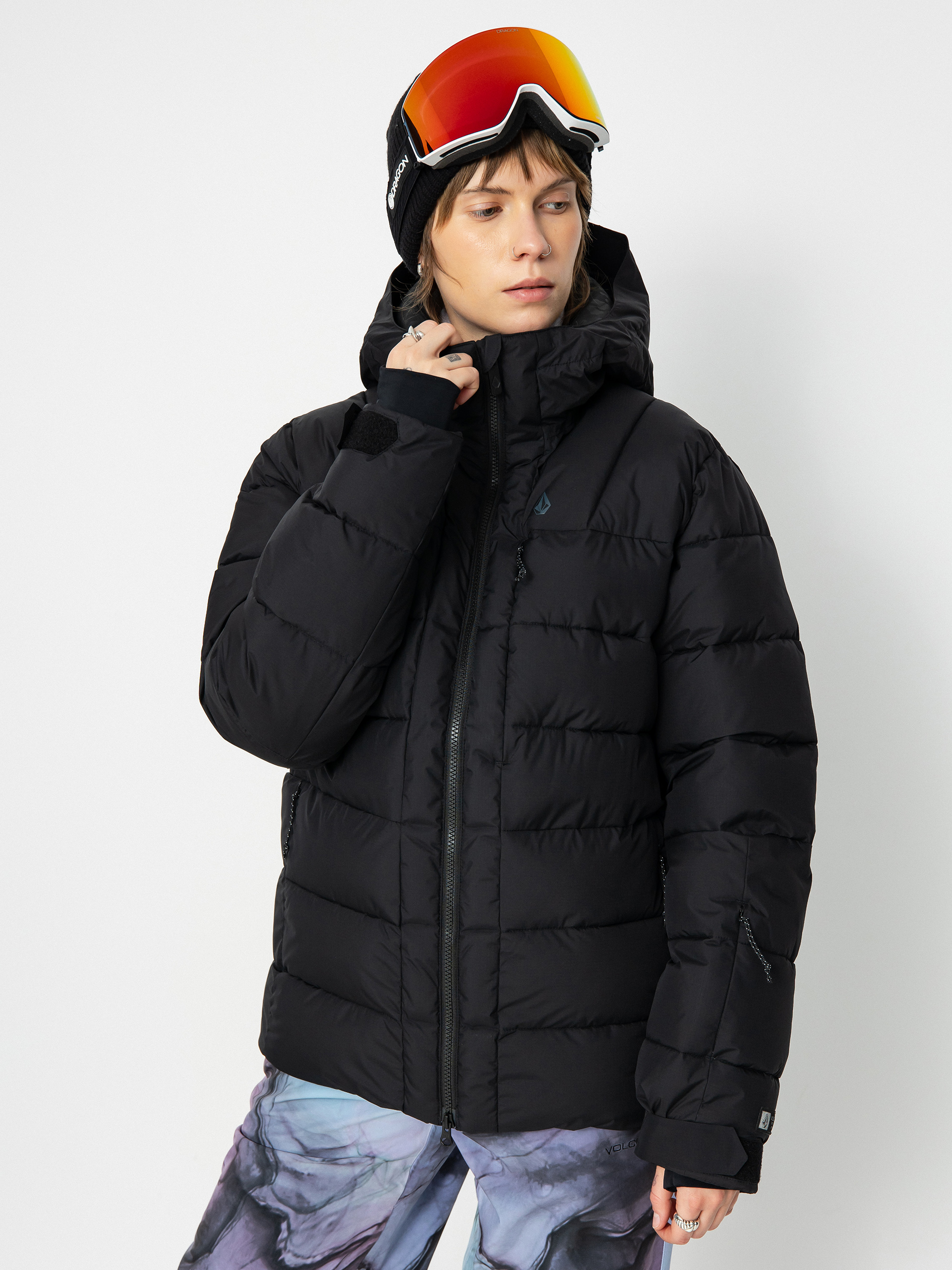 Dámska Snowboardová bunda Volcom Puffleup (black)