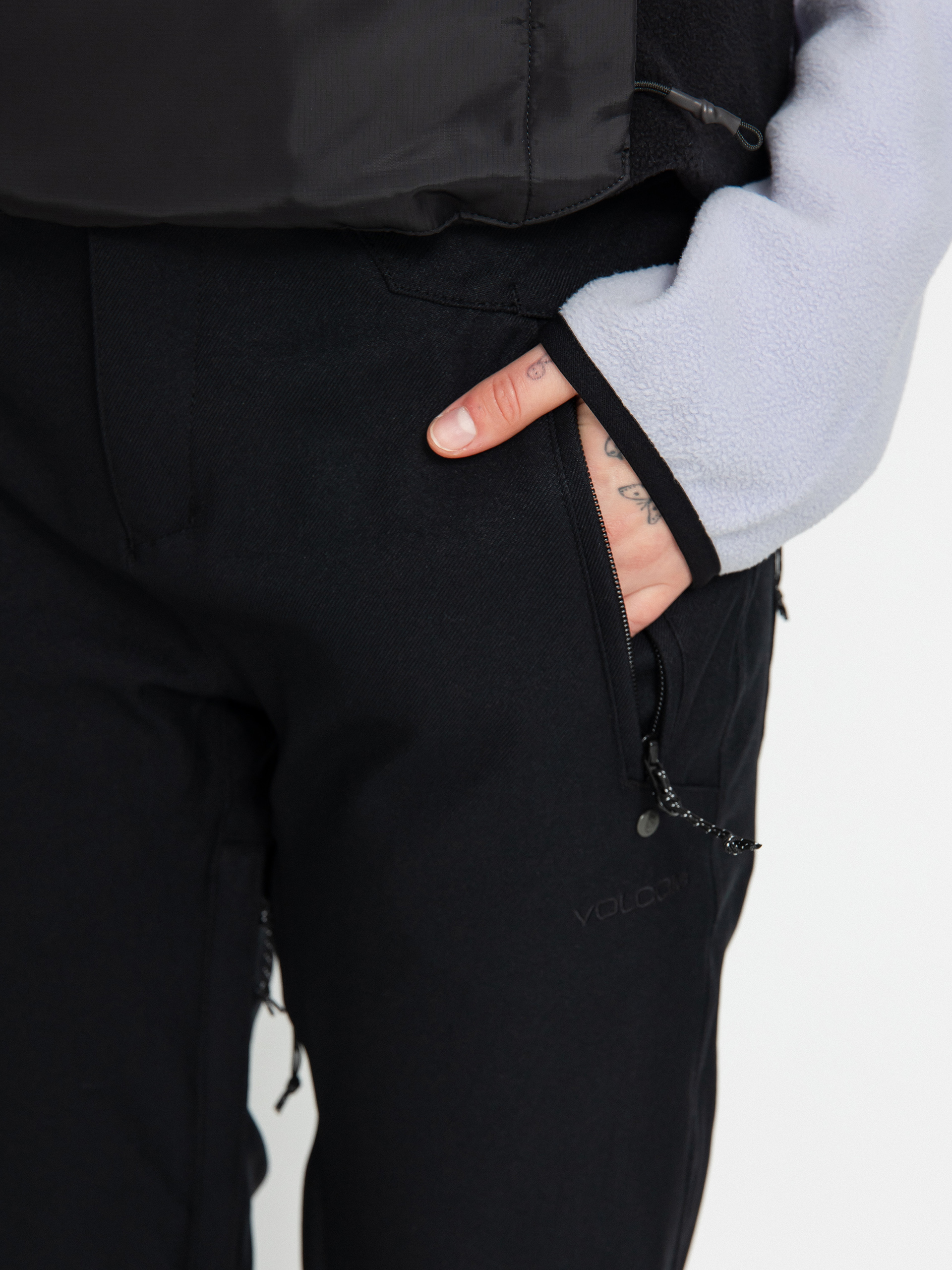 Dámske Snowboardové nohavice Volcom Species Stretch (black)