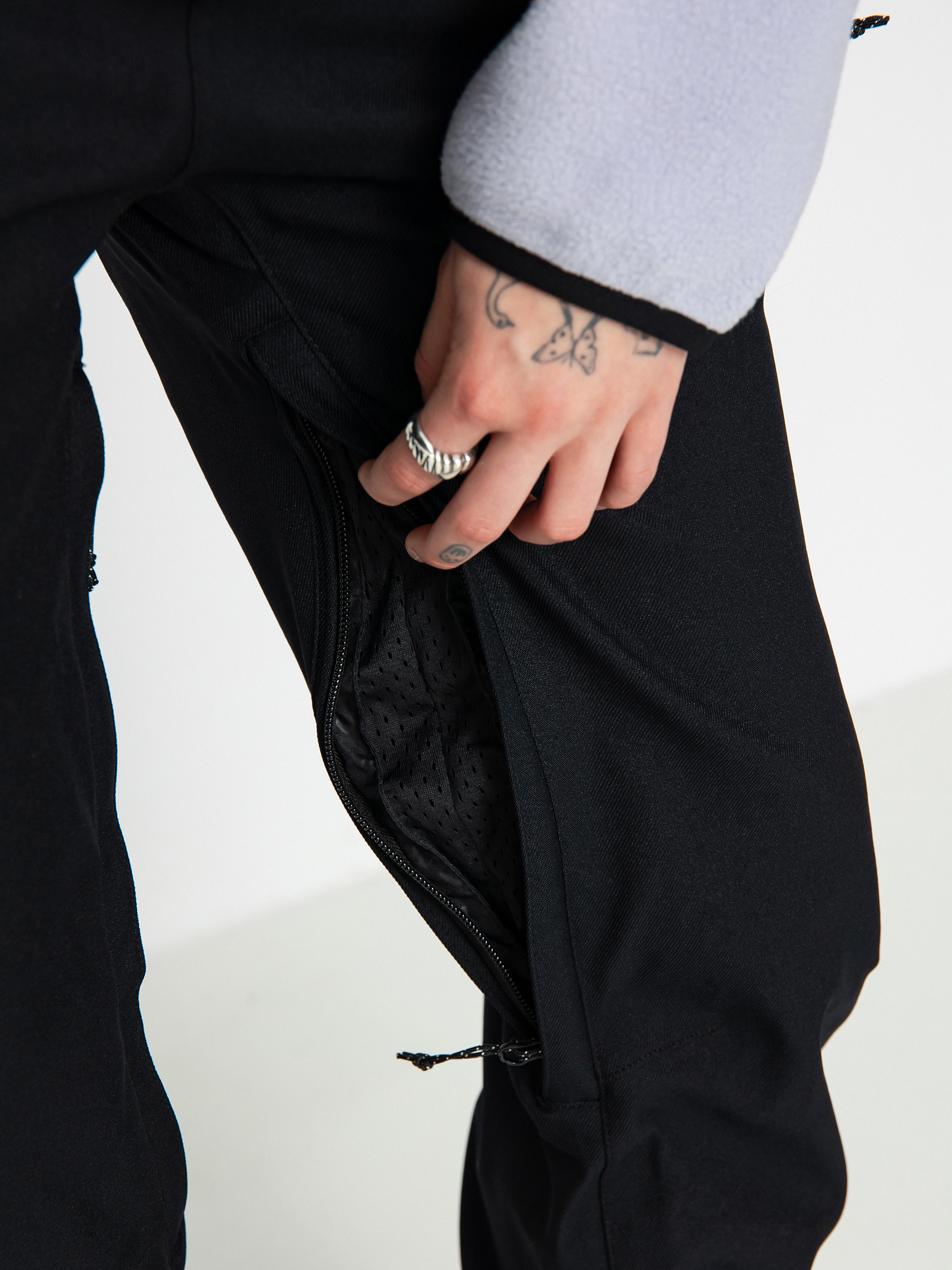 Dámske Snowboardové nohavice Volcom Species Stretch (black)