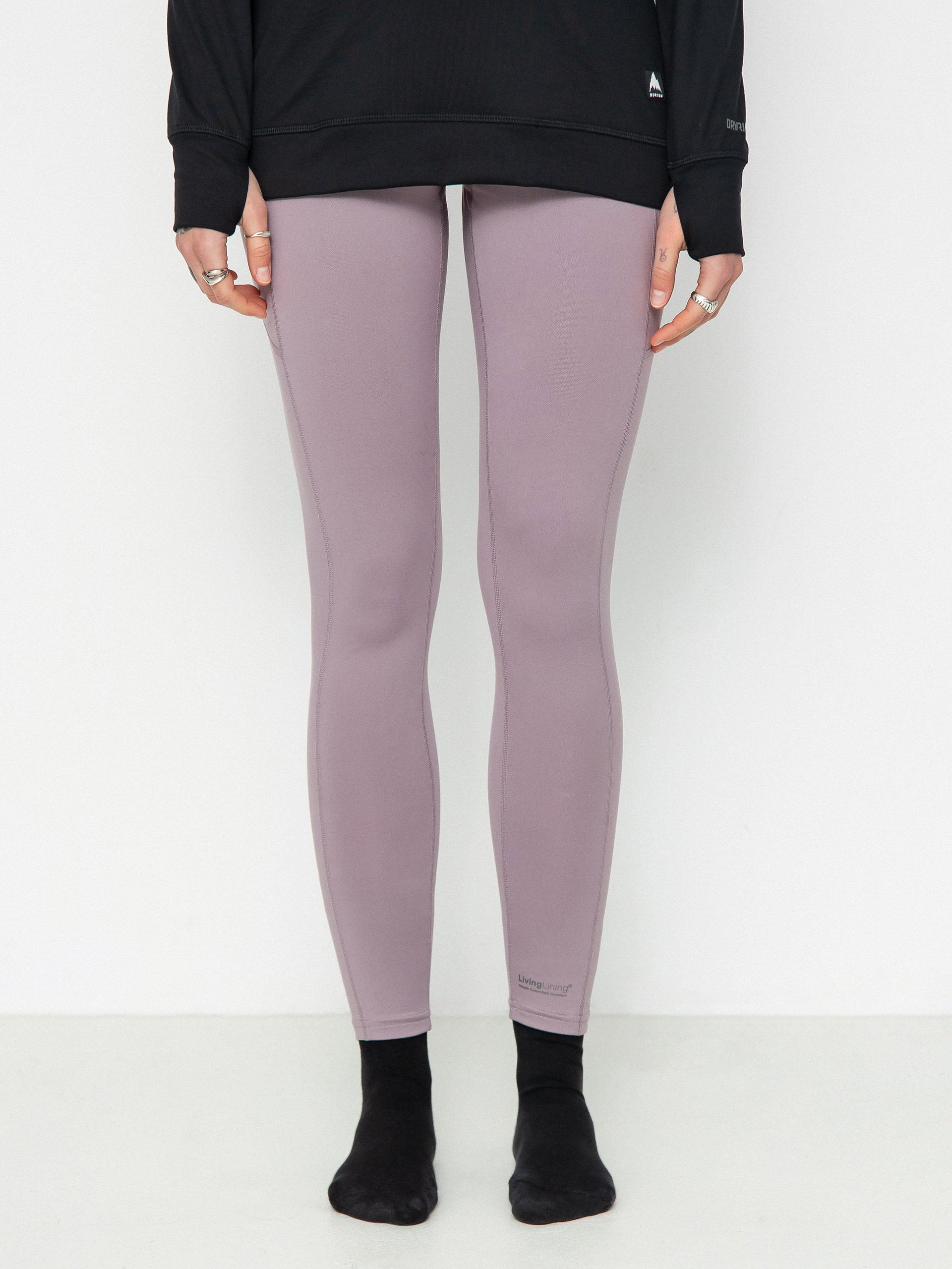 Dámske Legíny Burton Midweight X Base Layer (elderberry)