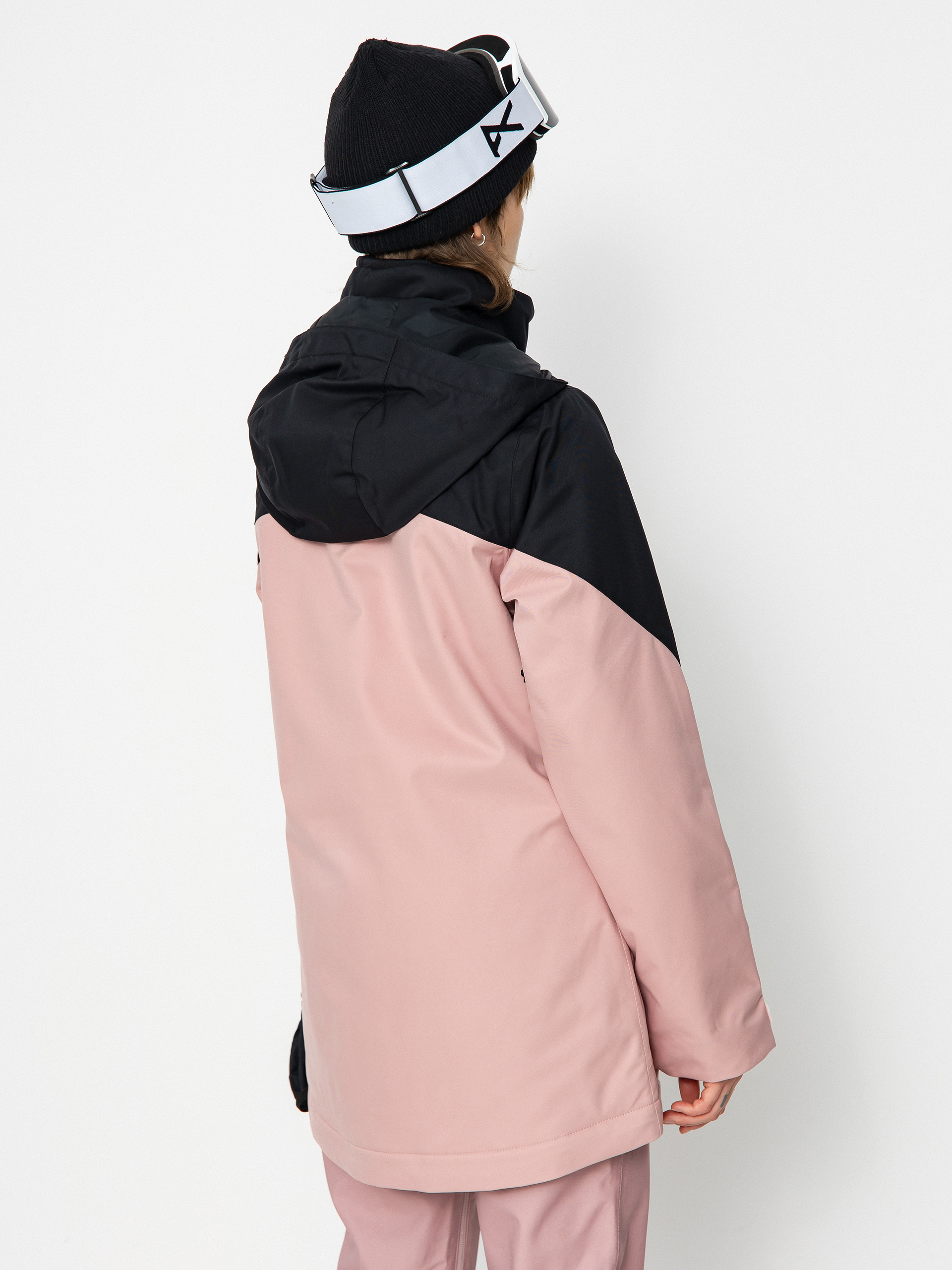 Dámska Snowboardová bunda Burton Lelah (true black/powder blush)