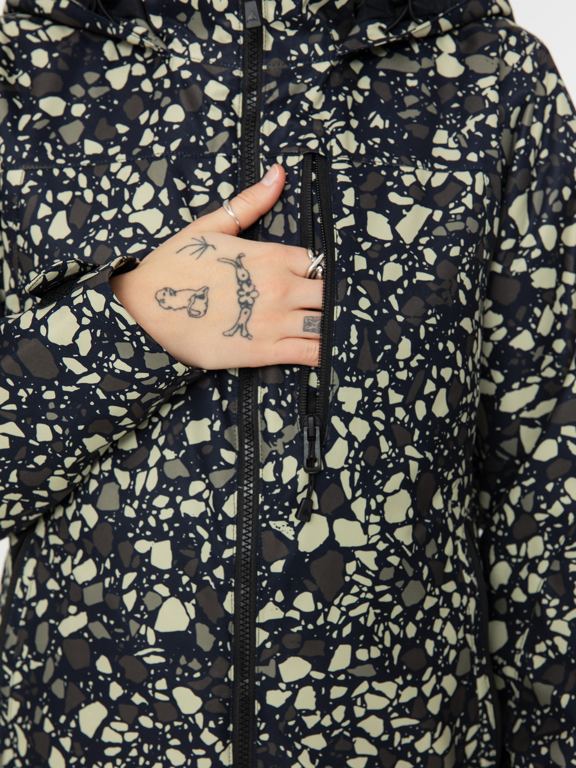 Dámska Snowboardová bunda Burton Lelah (sediment)