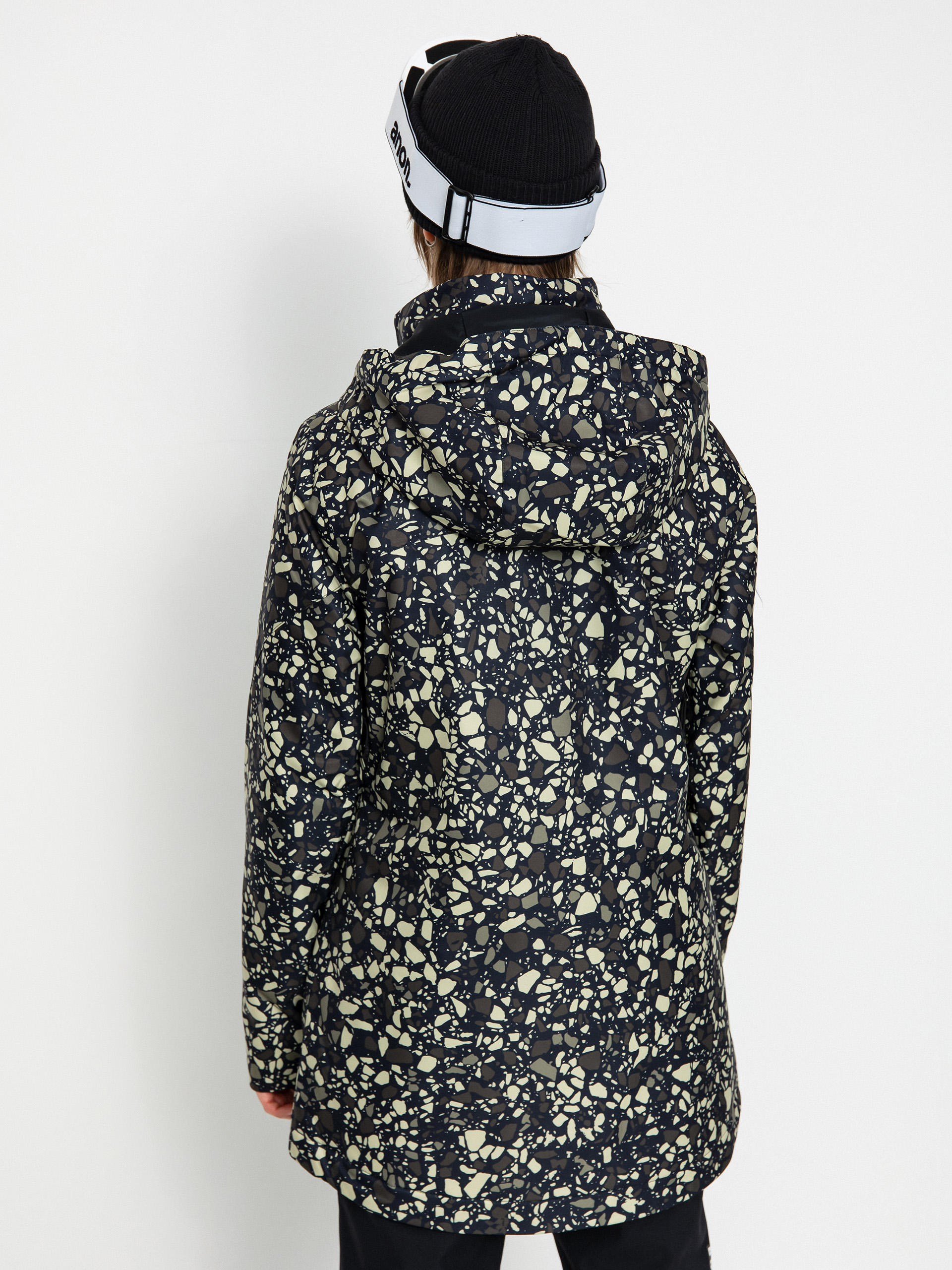 Dámska Snowboardová bunda Burton Lelah (sediment)