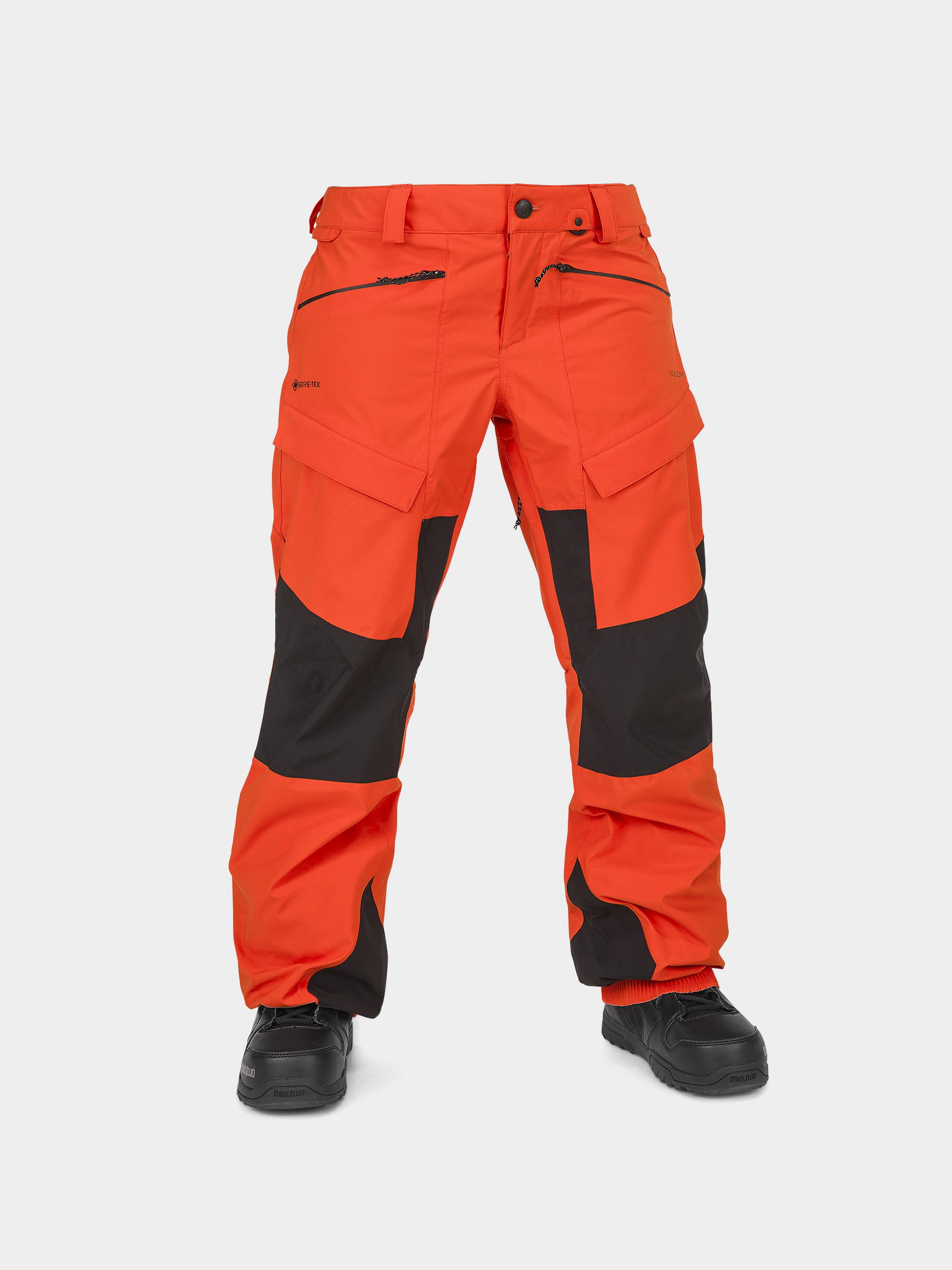 Snowboardovu00e9 nohavice Volcom V.Co At Stretch Gore Tex Wmn (orange shock)