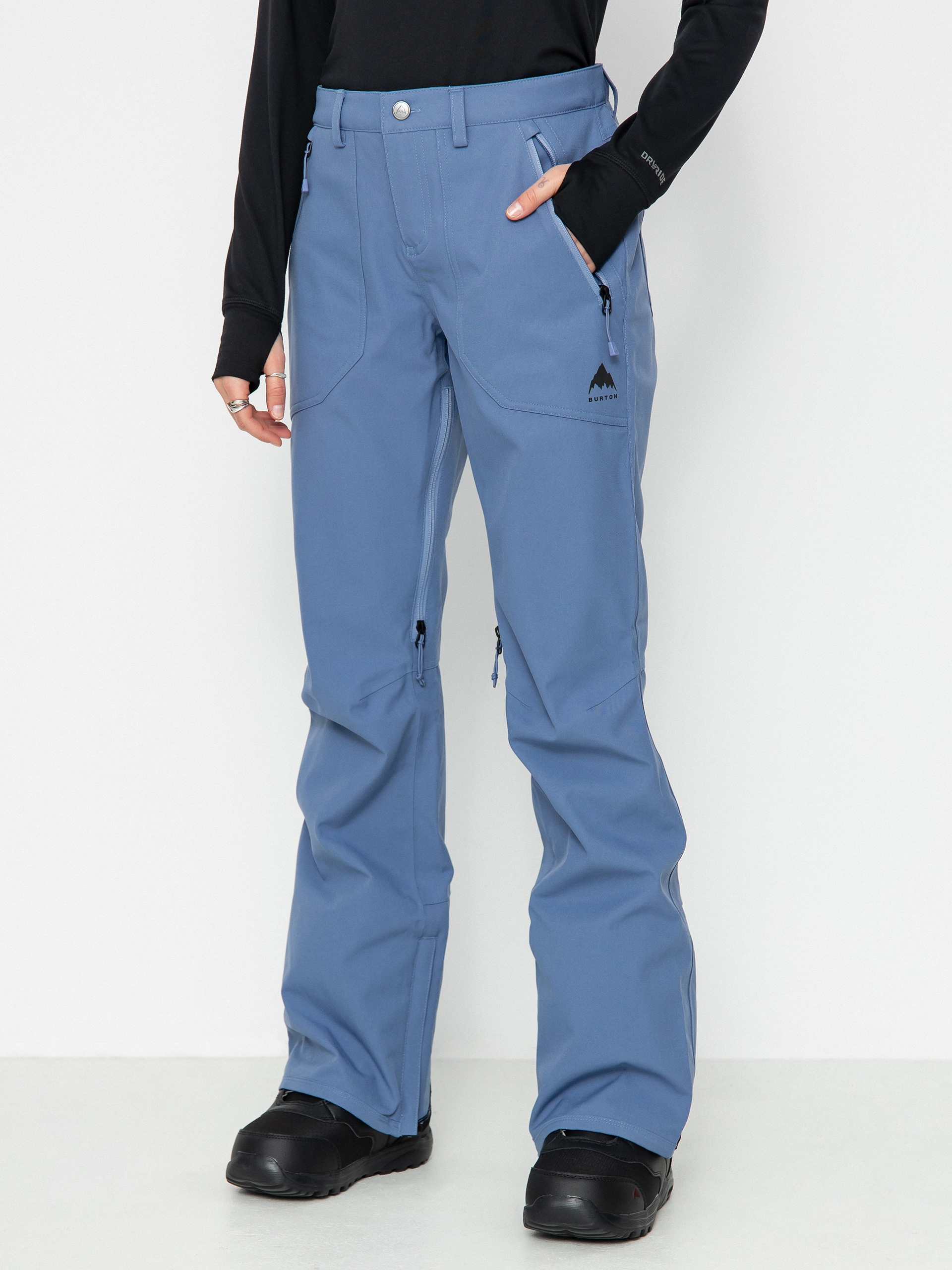 Dámske Snowboardové nohavice Burton Vida Stretch (slate blue)