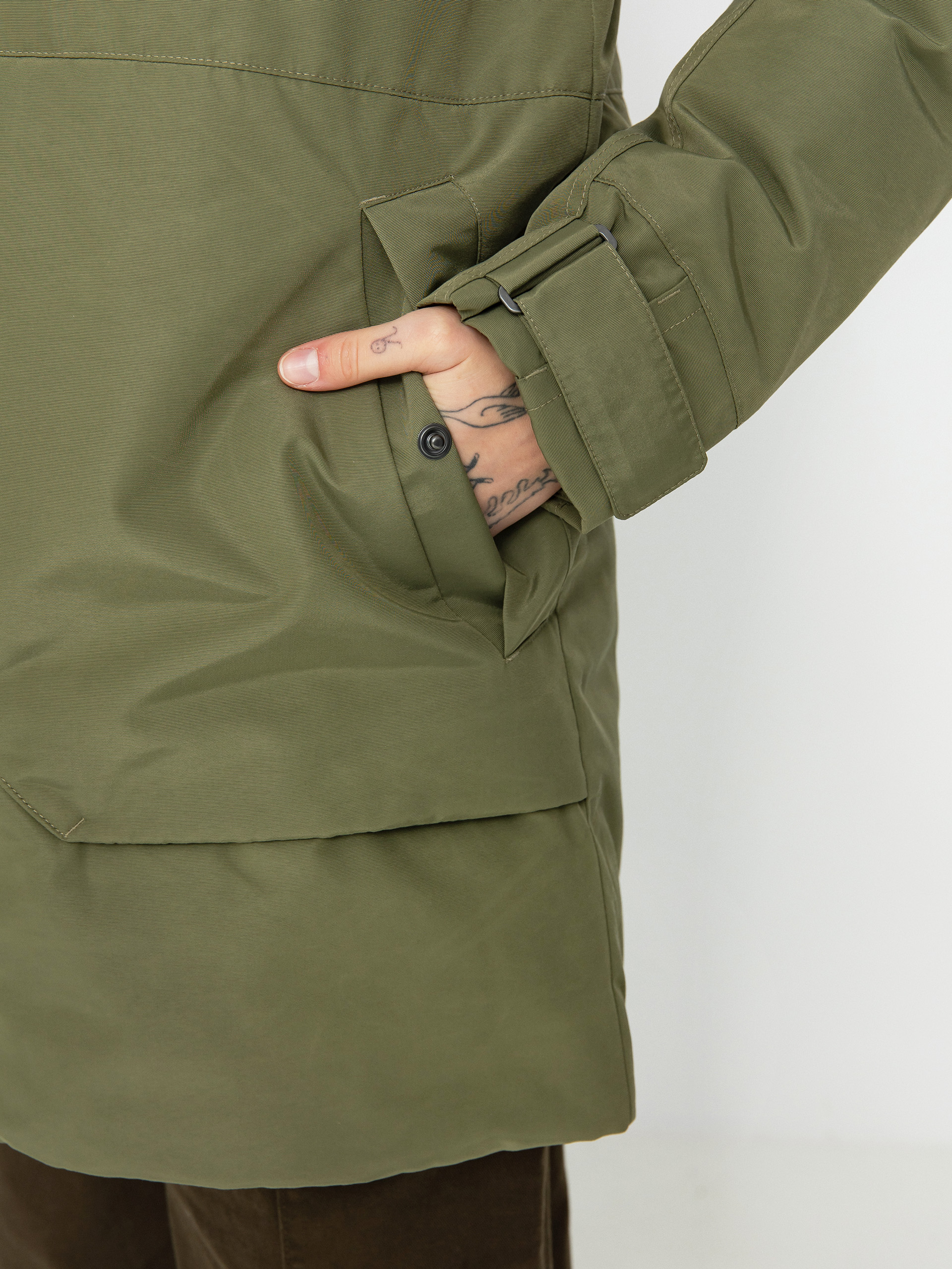 Dámska Snowboardová bunda Burton Saxton Parka (forest moss)