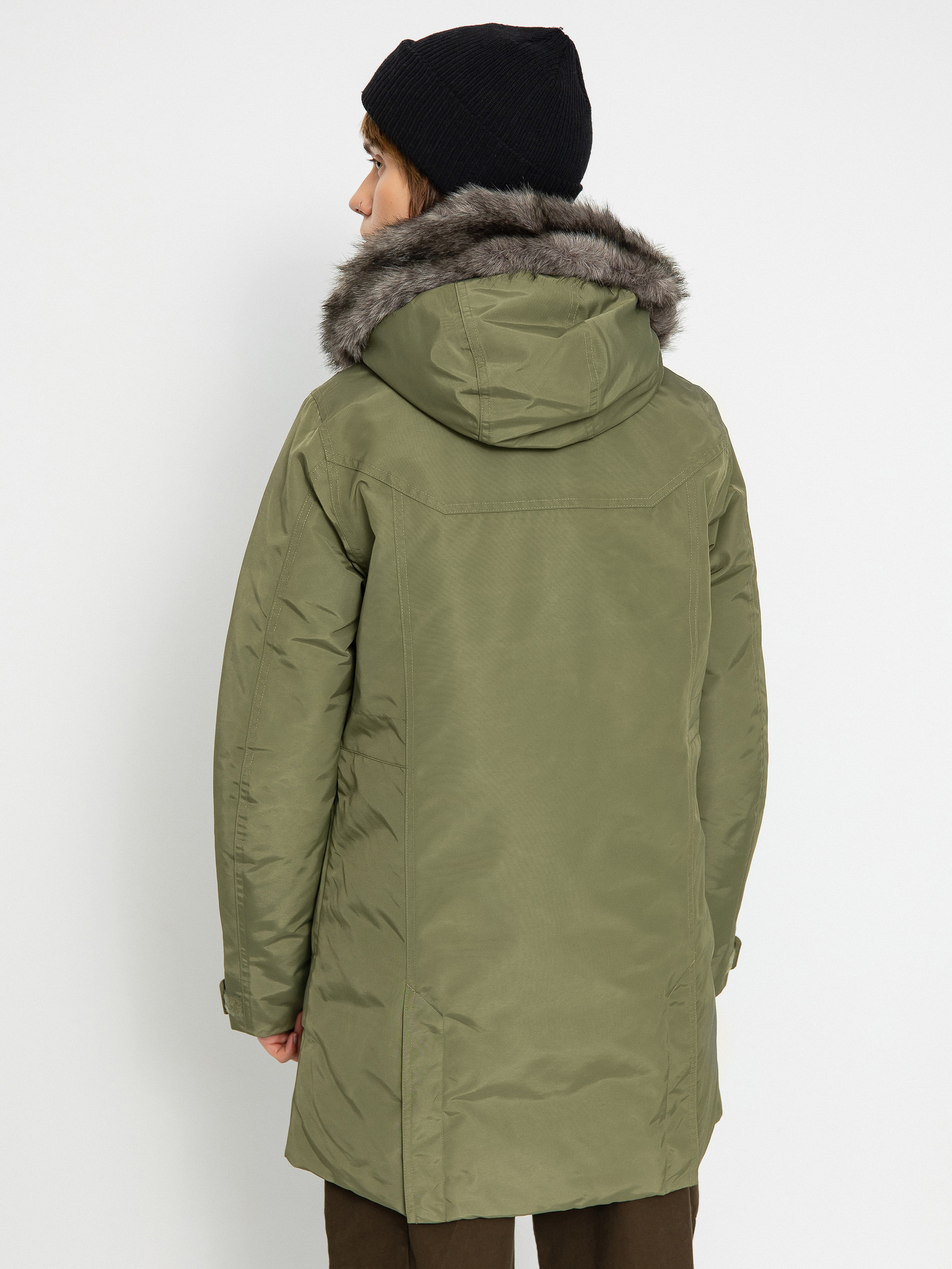 Dámska Snowboardová bunda Burton Saxton Parka (forest moss)