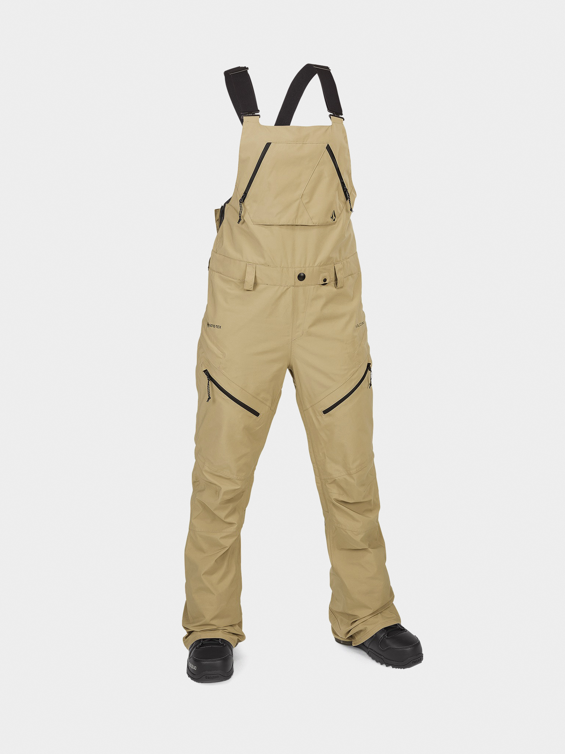 Snowboardové nohavice Volcom Elm Stretch Gore Bib Overall Wmn