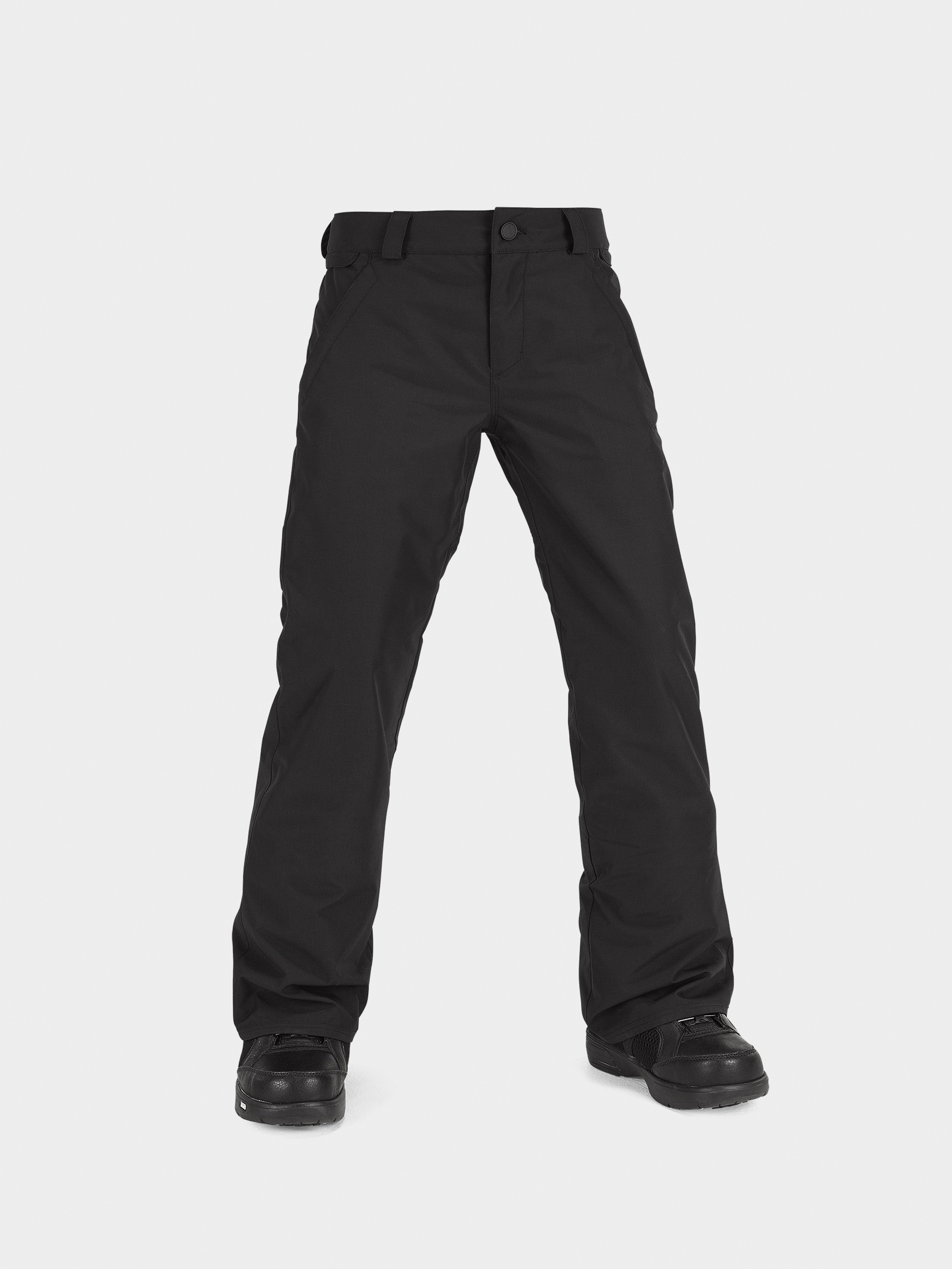 Snowboardové nohavice Volcom Freakin Chino Youth Ins JR (black)