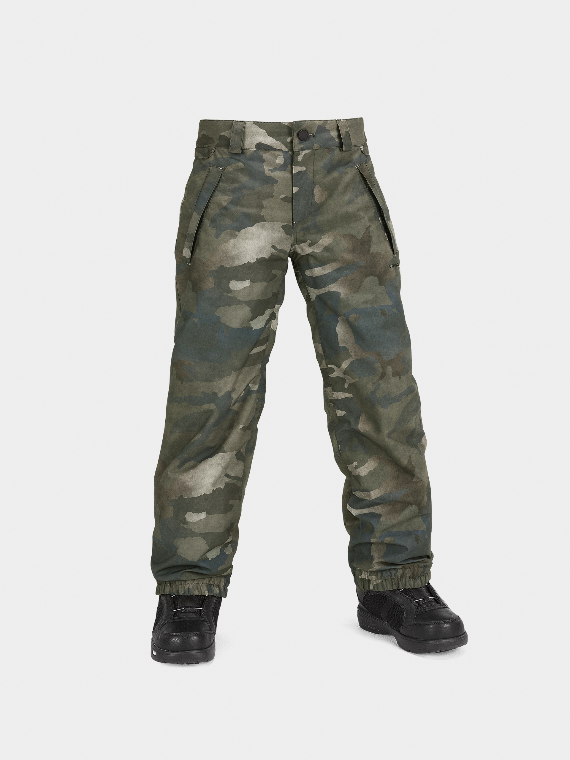 Snowboardovu00e9 nohavice Volcom Fernie Ins JR (cloudwash camo)