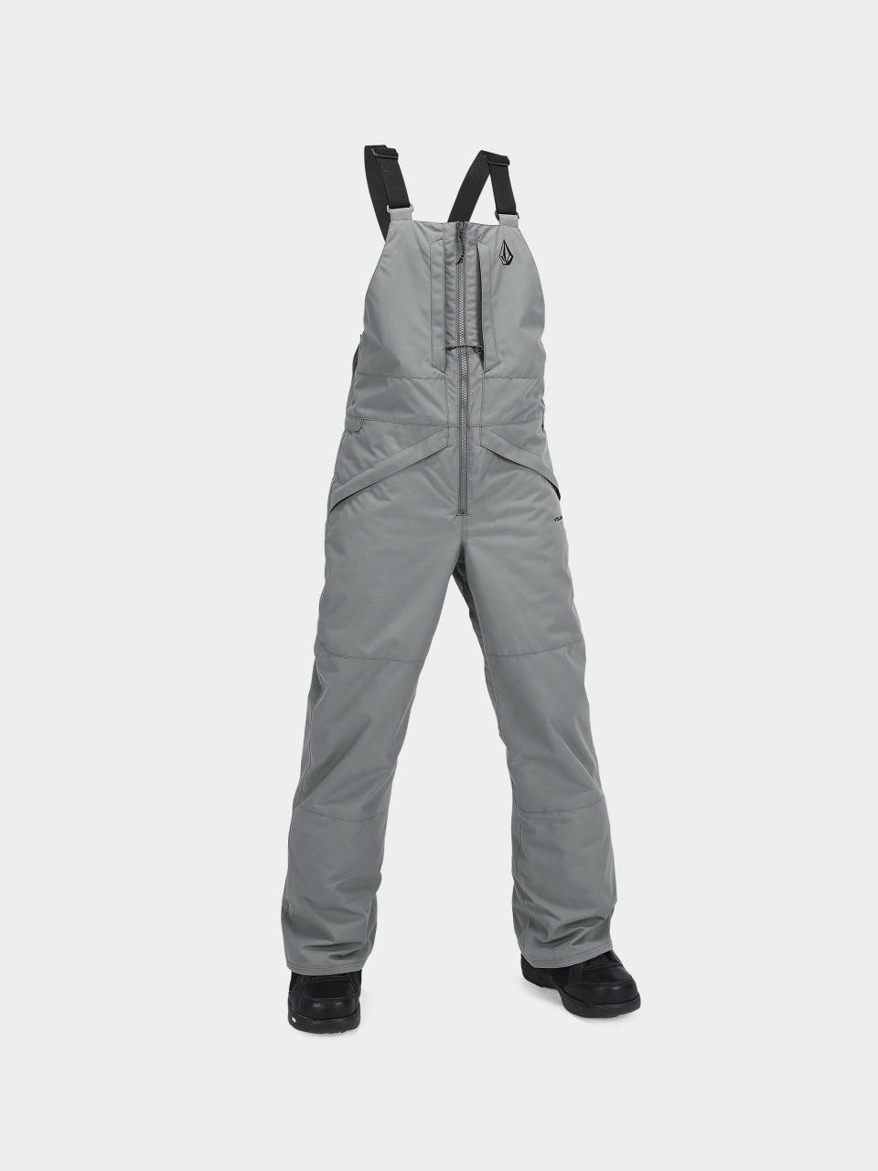 Snowboardové nohavice Volcom Barkley Ins Bib Overall JR (storm grey)