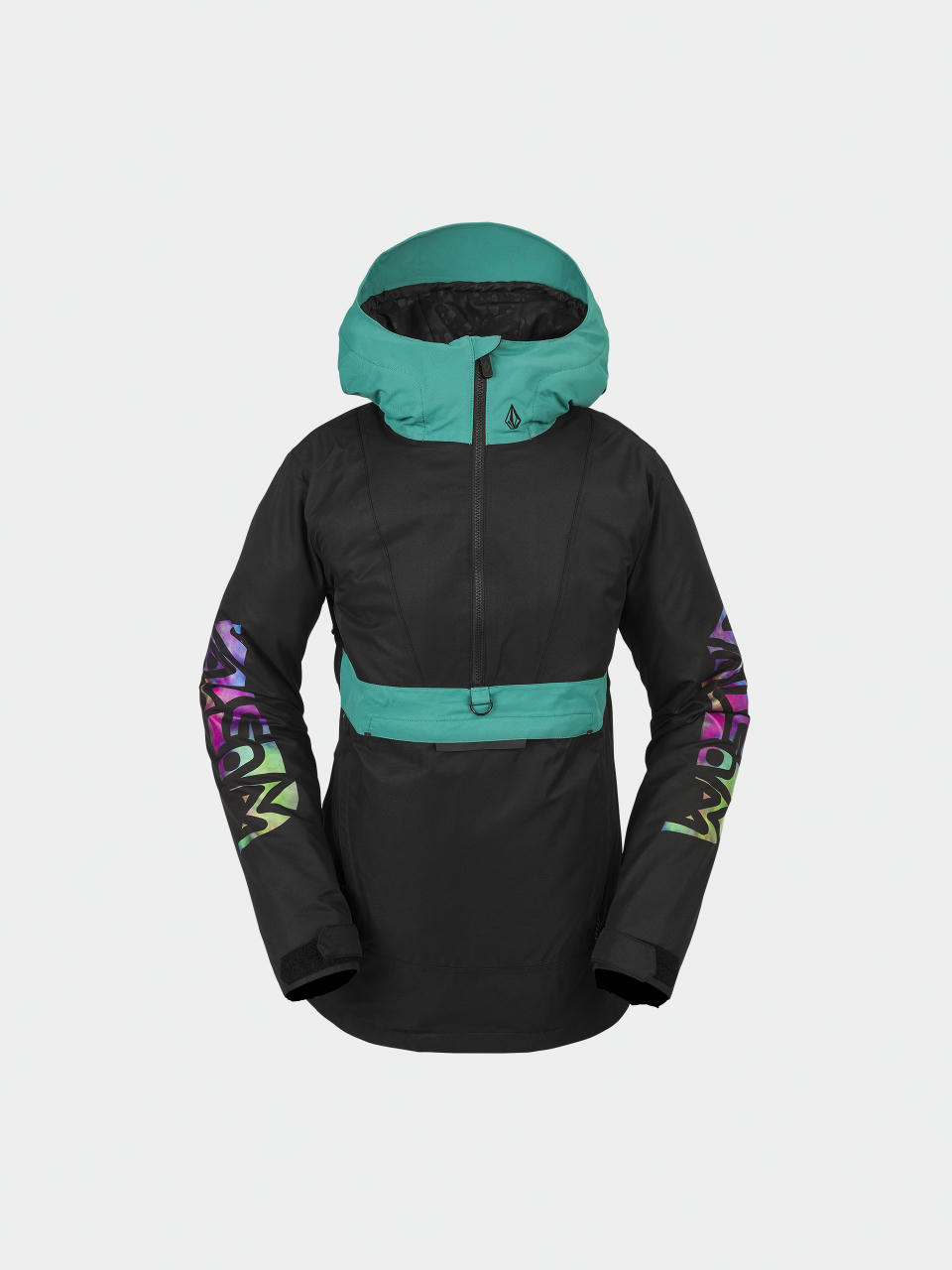 Snowboardová bunda Volcom Ashfield Pullover Wmn (black)