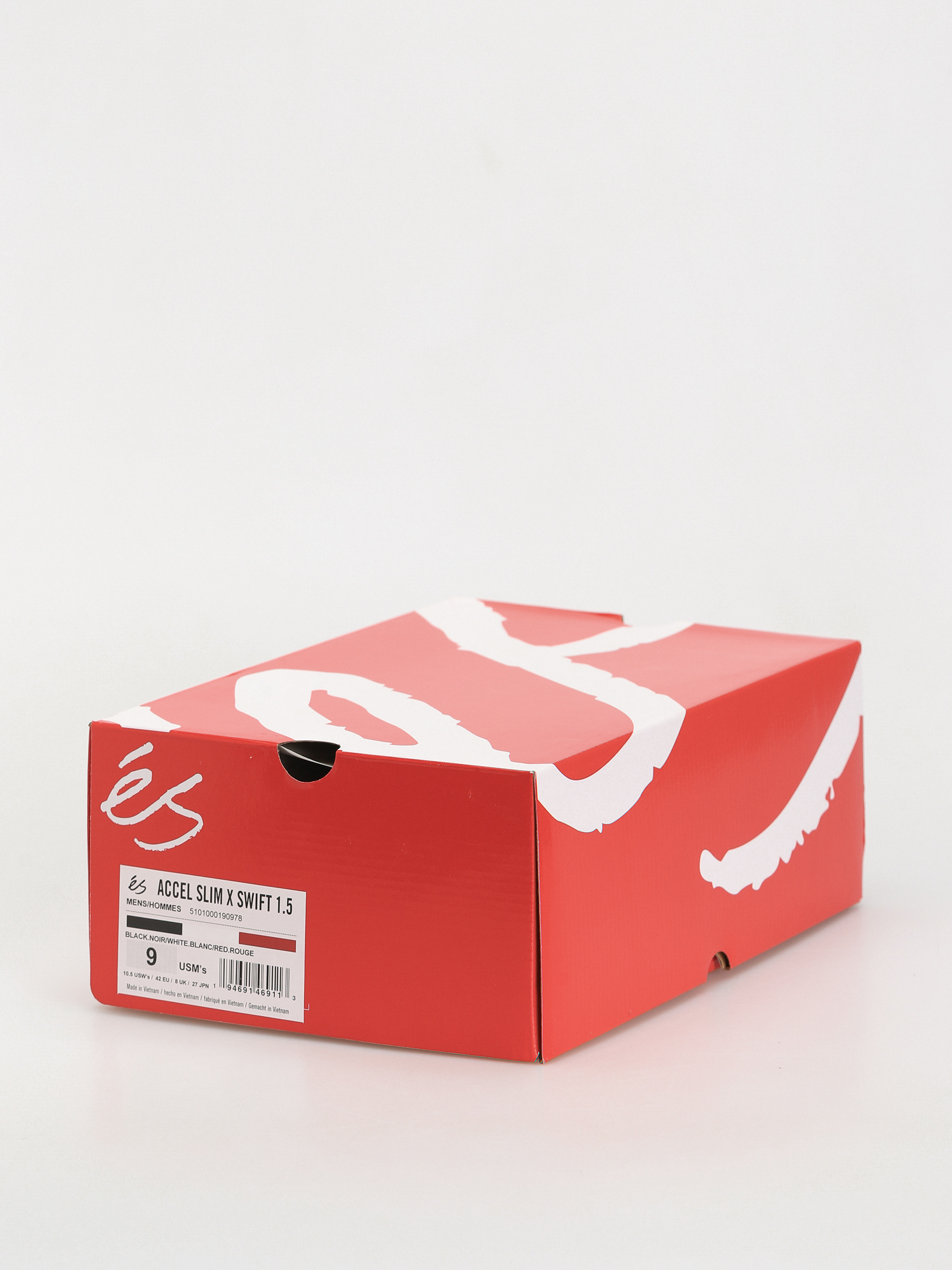 Topánky eS Accel Slim X Swift 1.5 (black/white/red)