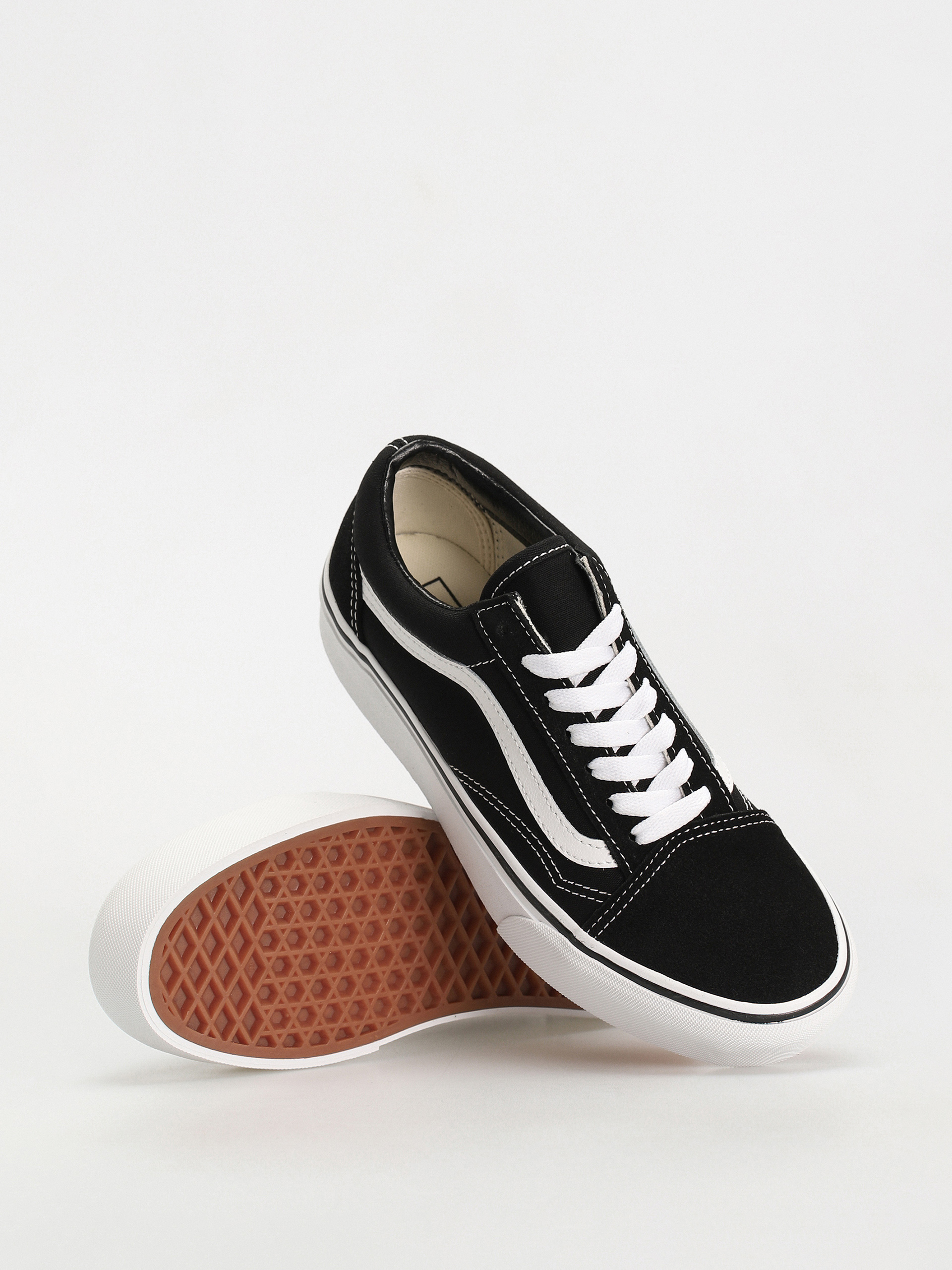 Topánky Vans Old Skool Platform (black/white)