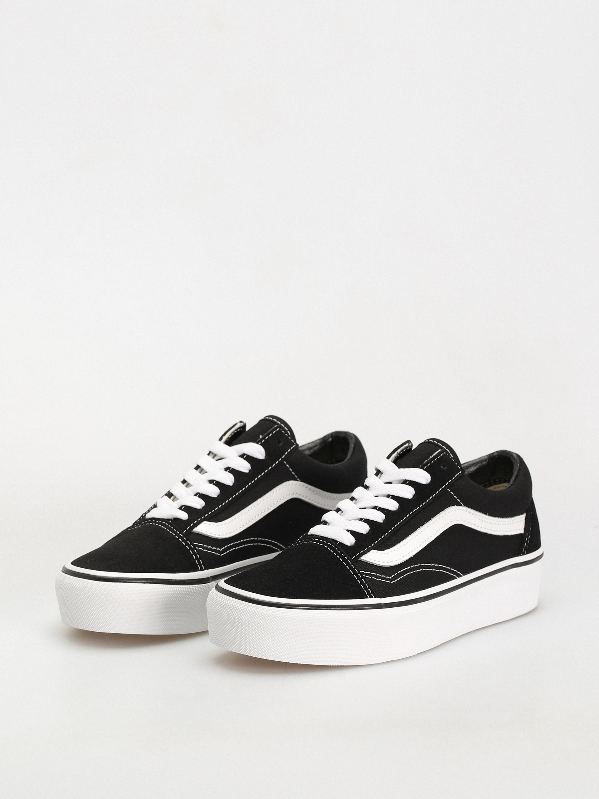 Topánky Vans Old Skool Platform (black/white)
