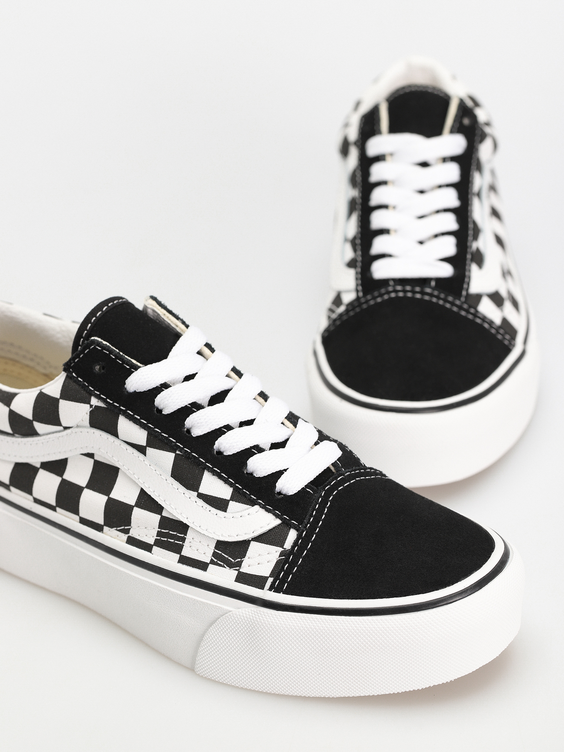 Topánky Vans Old Skool Platform (checker)