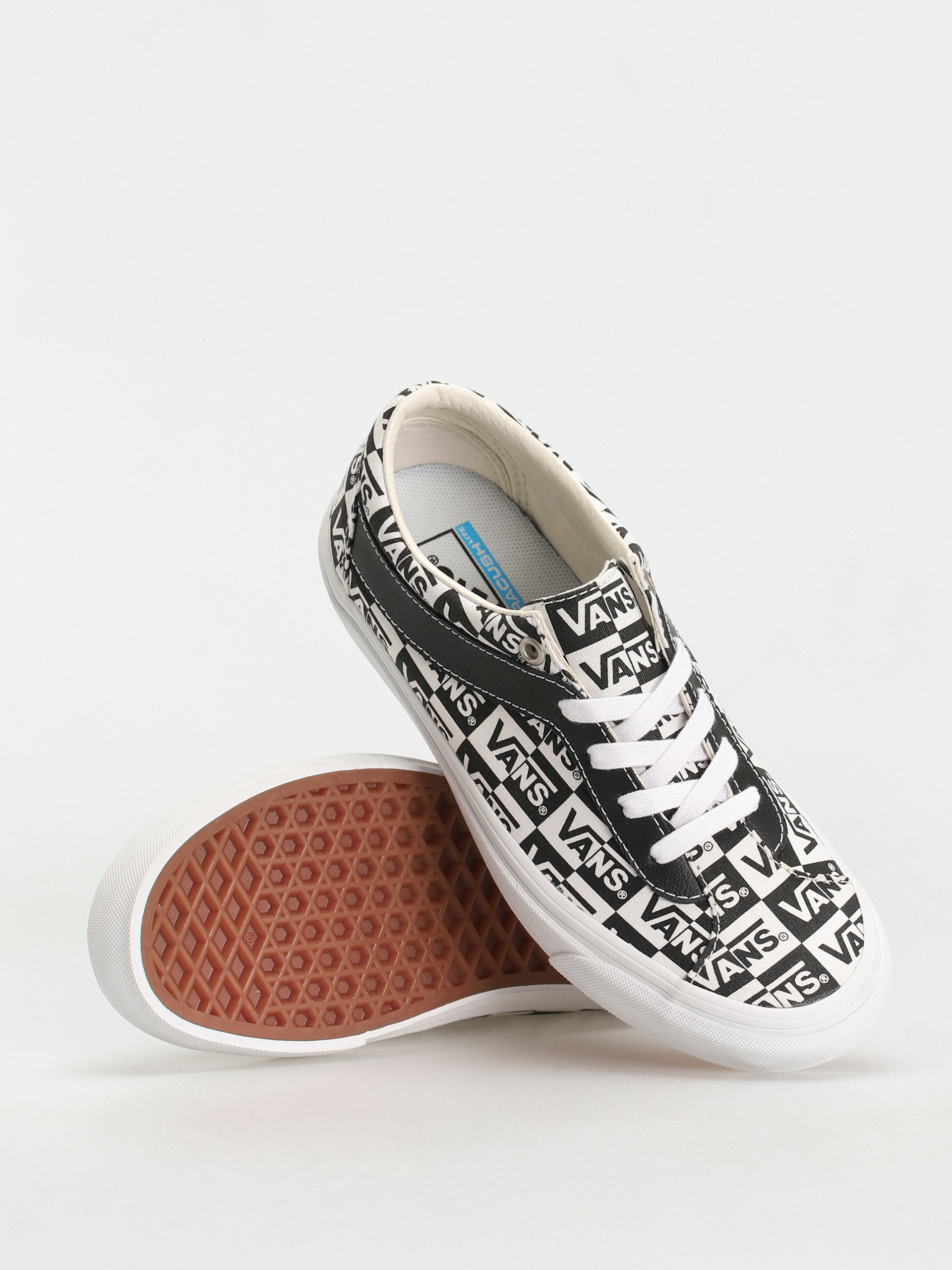 Topánky Vans Bold Ni (logo checker/tr wht/blk)