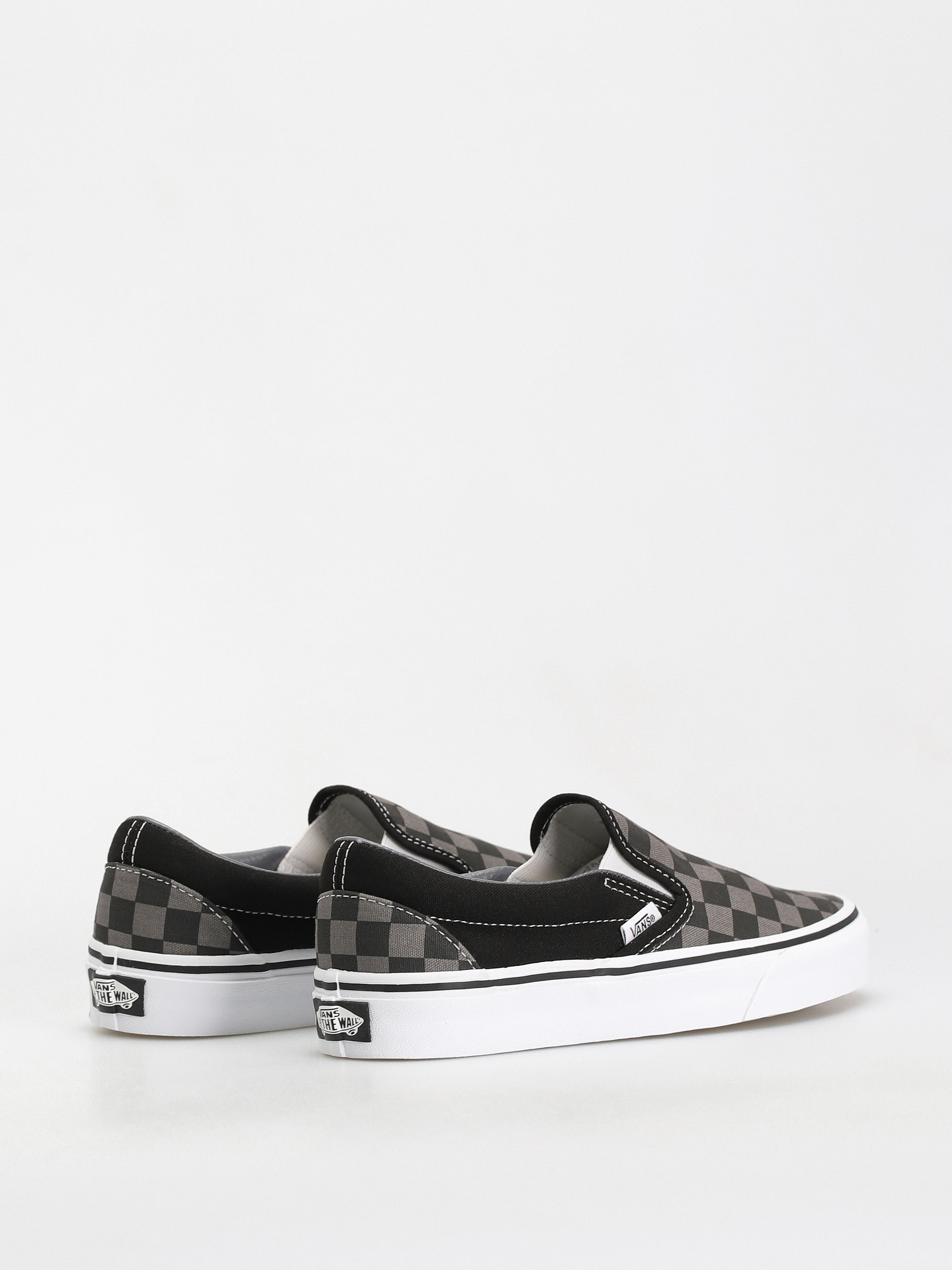Topánky Vans Classic Slip On (black/pewter checkerboard)