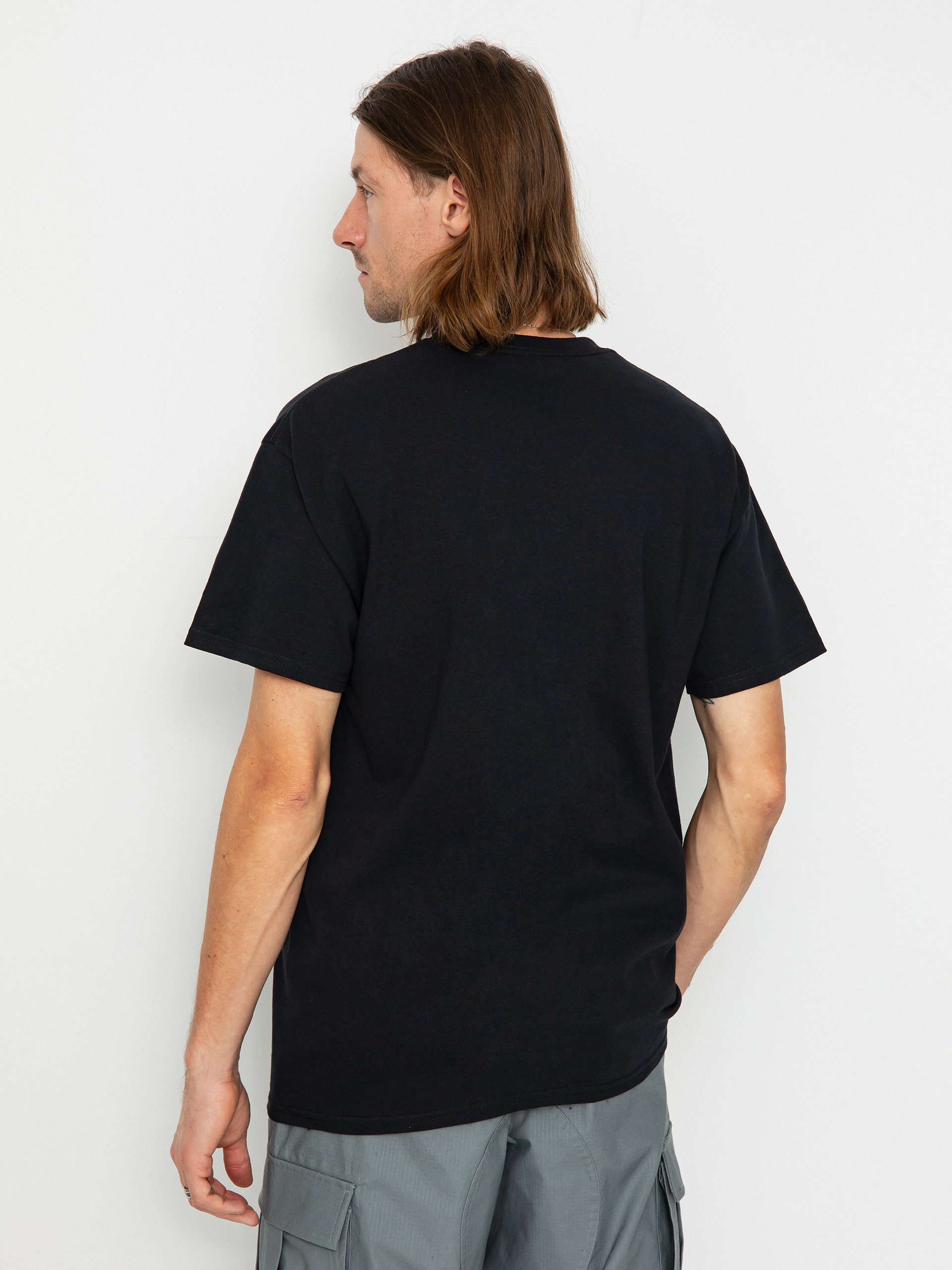 Tričko Real Natas Oval (black/yellow/white)