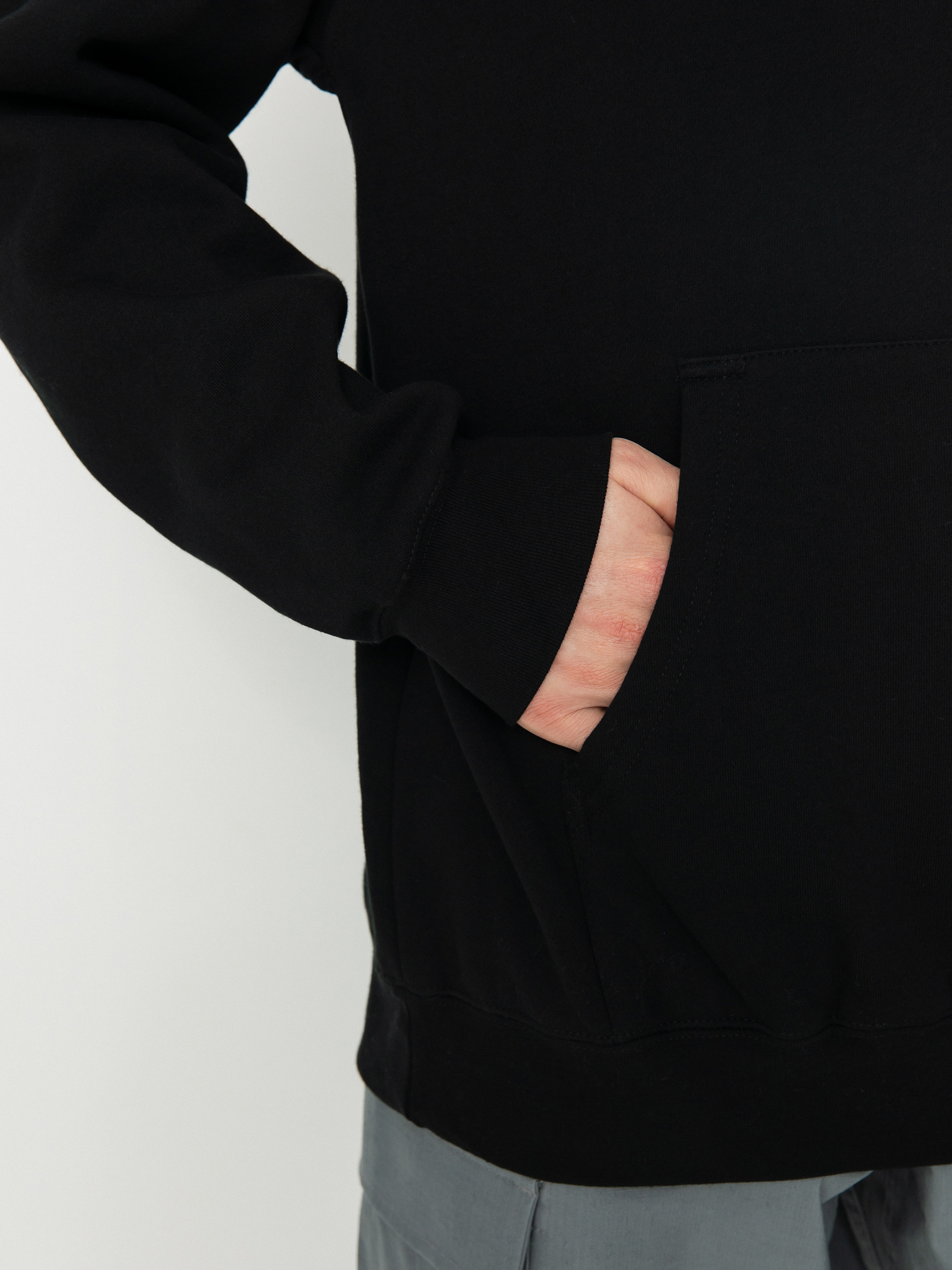 Mikina s kapucňou Spitfire Gonz Flying Cls HD (black)