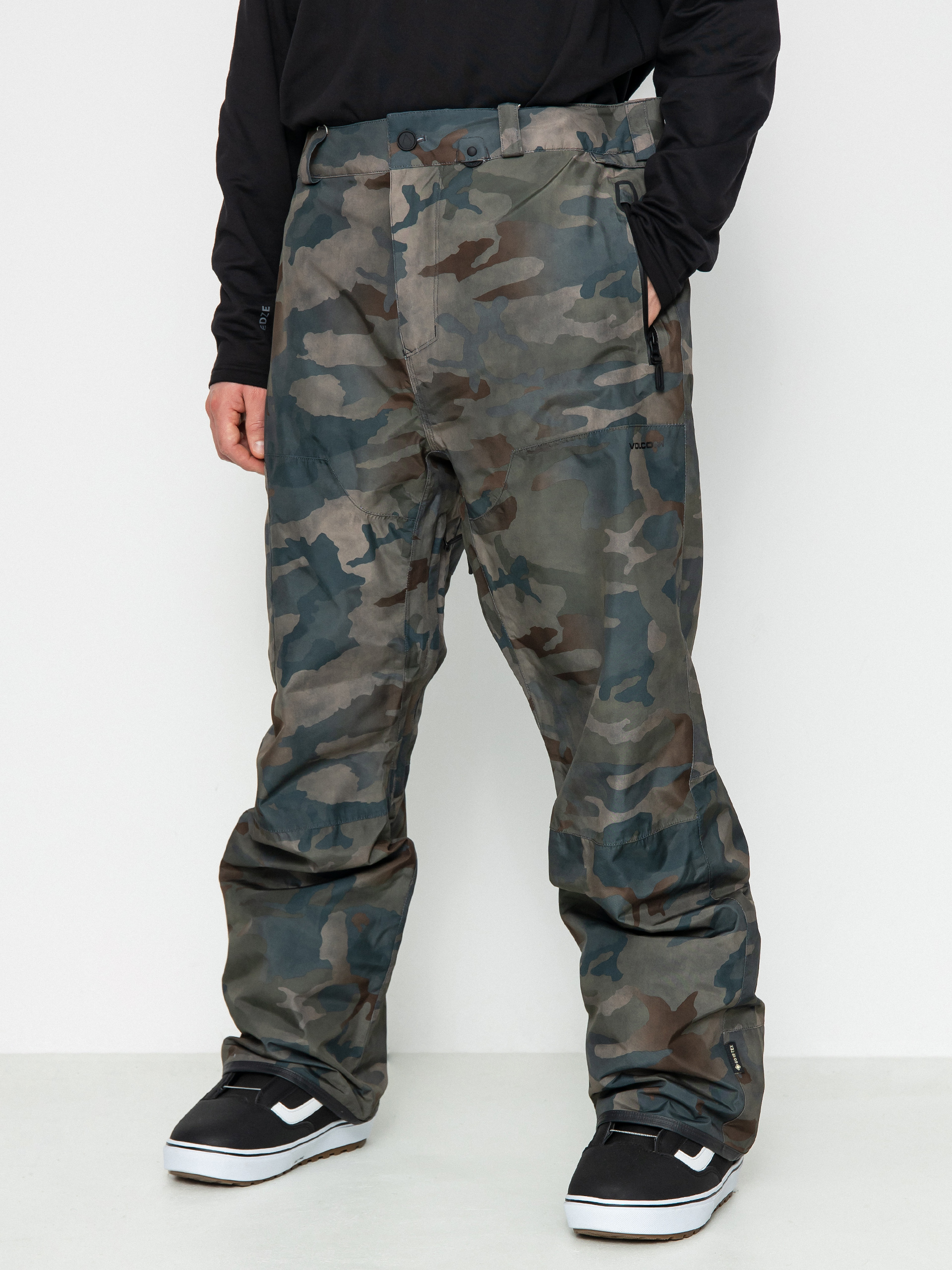 Pánske Snowboardové nohavice Volcom L Gore Tex (cloudwash camo)