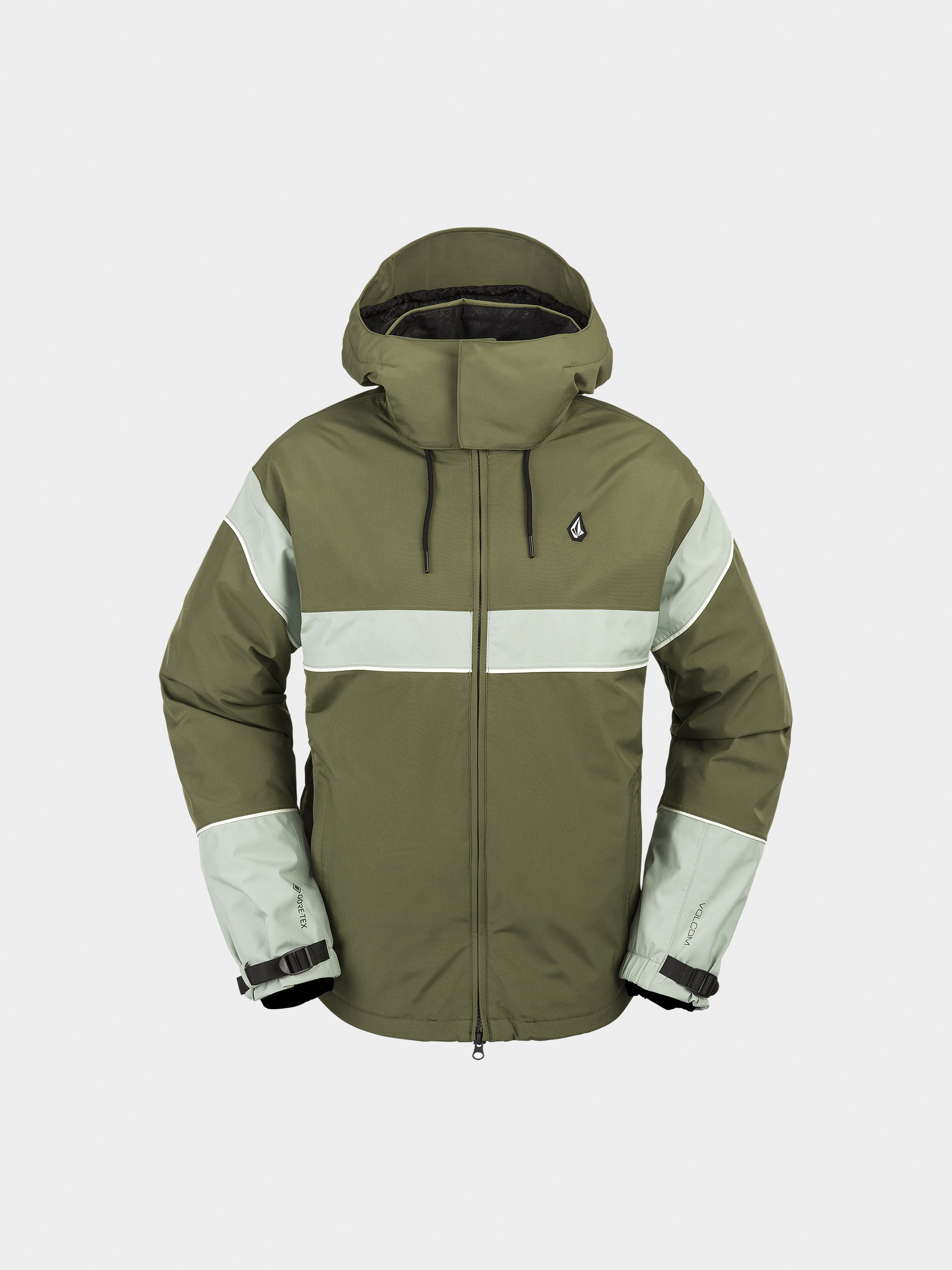 Snowboardová bunda Volcom Melancon Gore Tex Wmn (military)