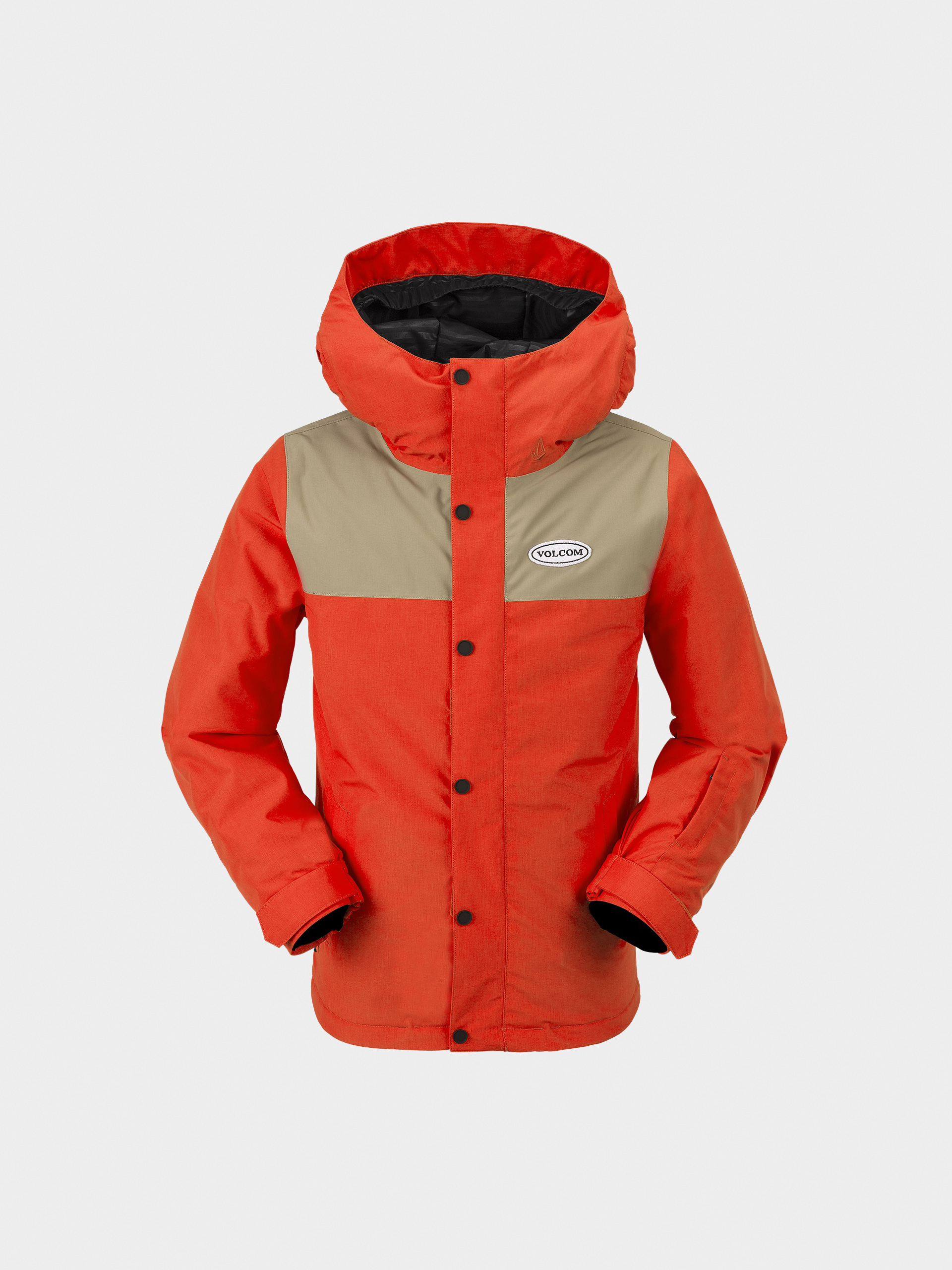 Snowboardová bunda Volcom Stone.91 Ins JR (orange shock)