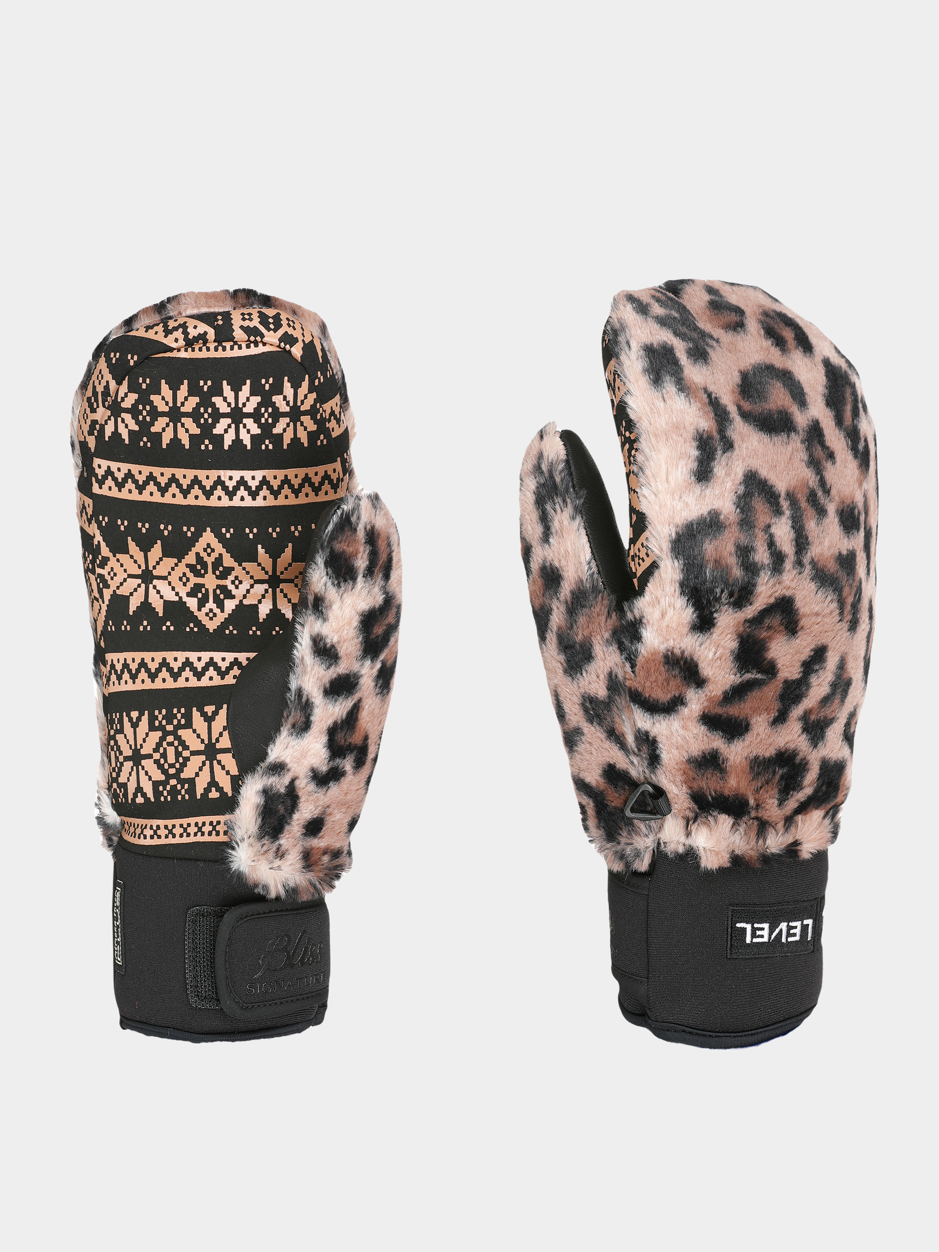 Rukavice Level Siberian Mitt Wmn (pk brown)