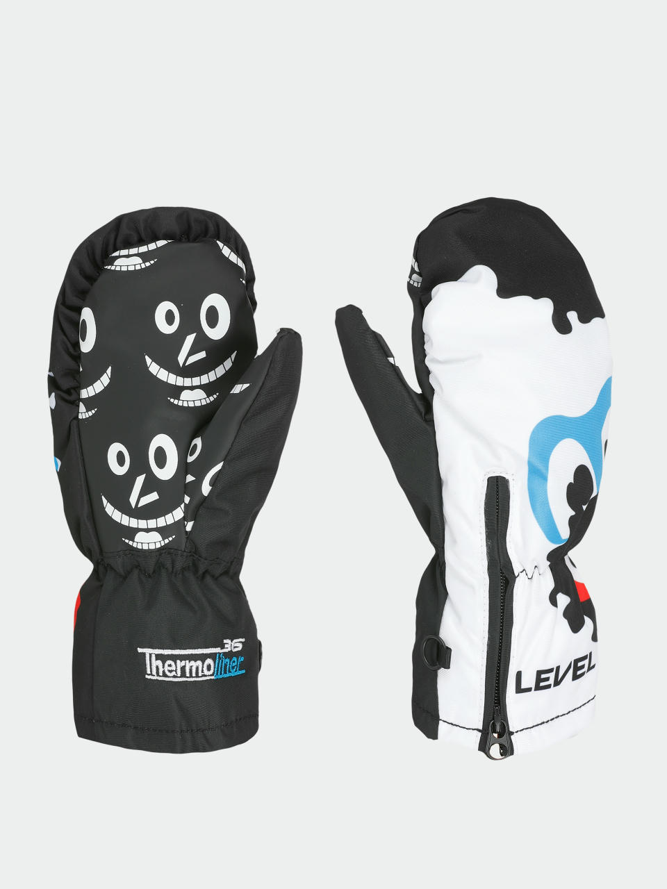 Rukavice Level Lucky Mitt JR (pk white)