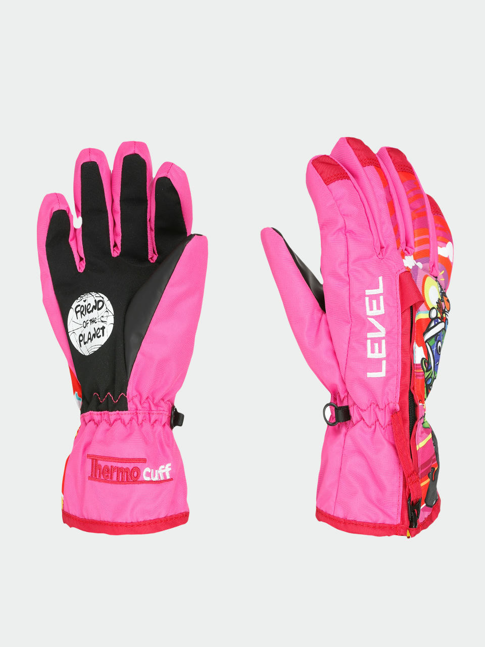 Rukavice Level Dudy JR (pink)