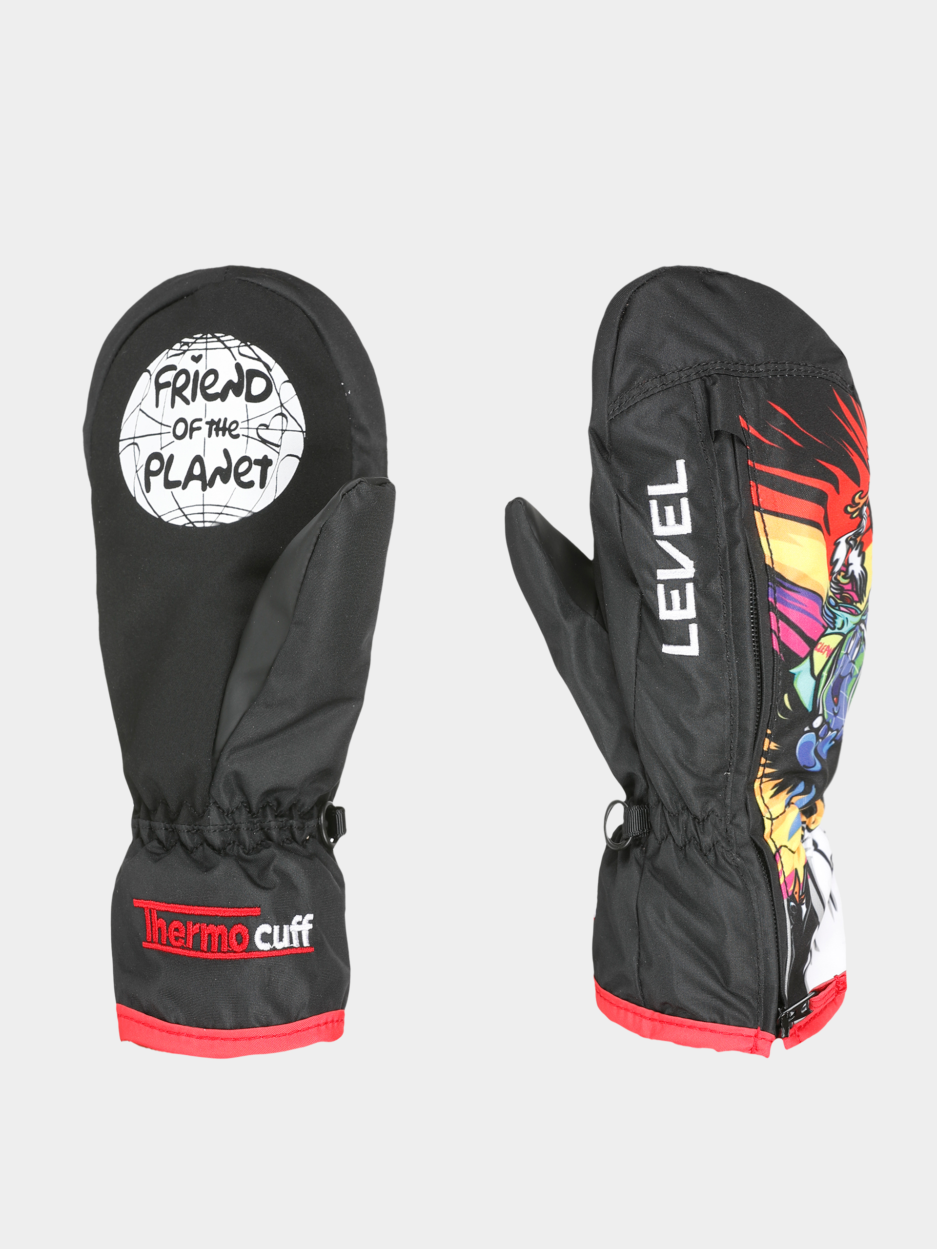 Rukavice Level Dudy JR (pk black)