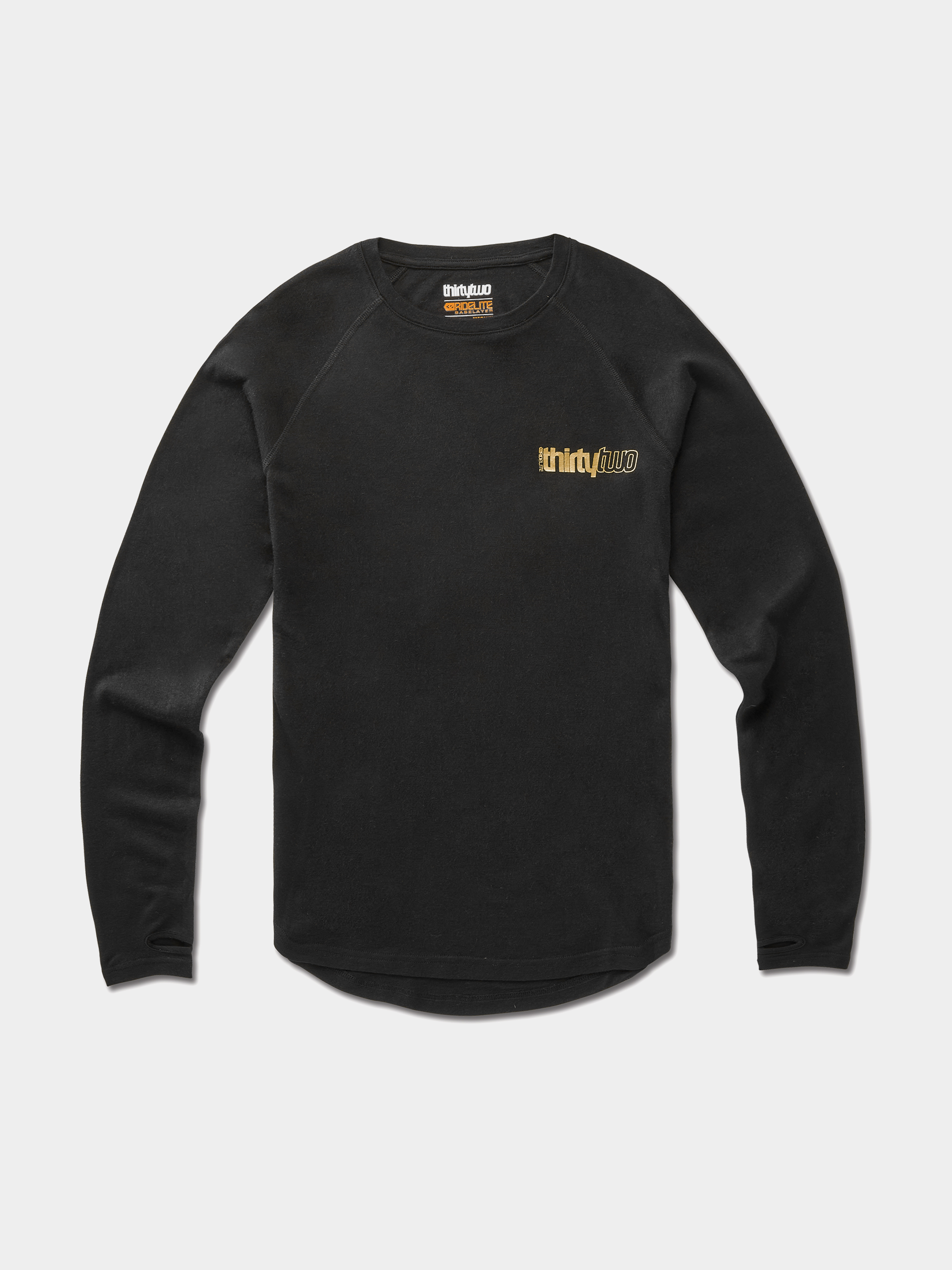 Spodné prádlo ThirtyTwo Longsleeve aktywny Ridelite Merino L/S Wmn (black/black)