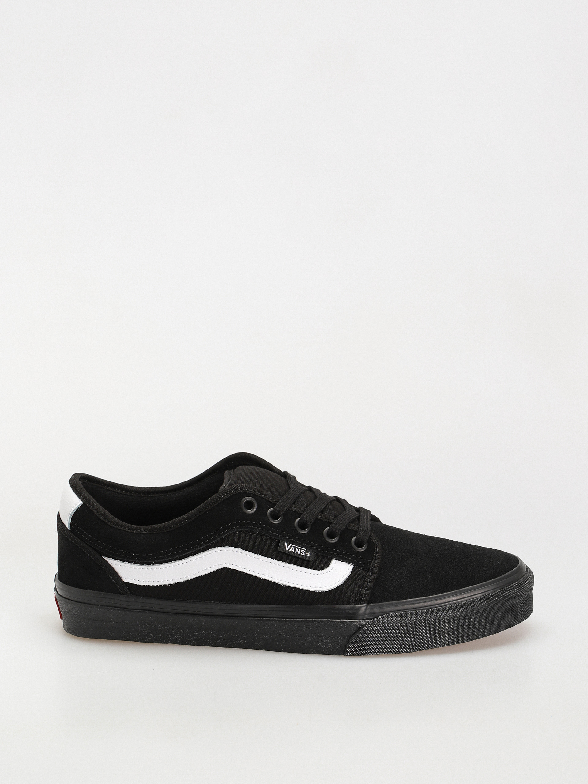 Topu00e1nky Vans Chukka Low Sidestripe (black/black/white)