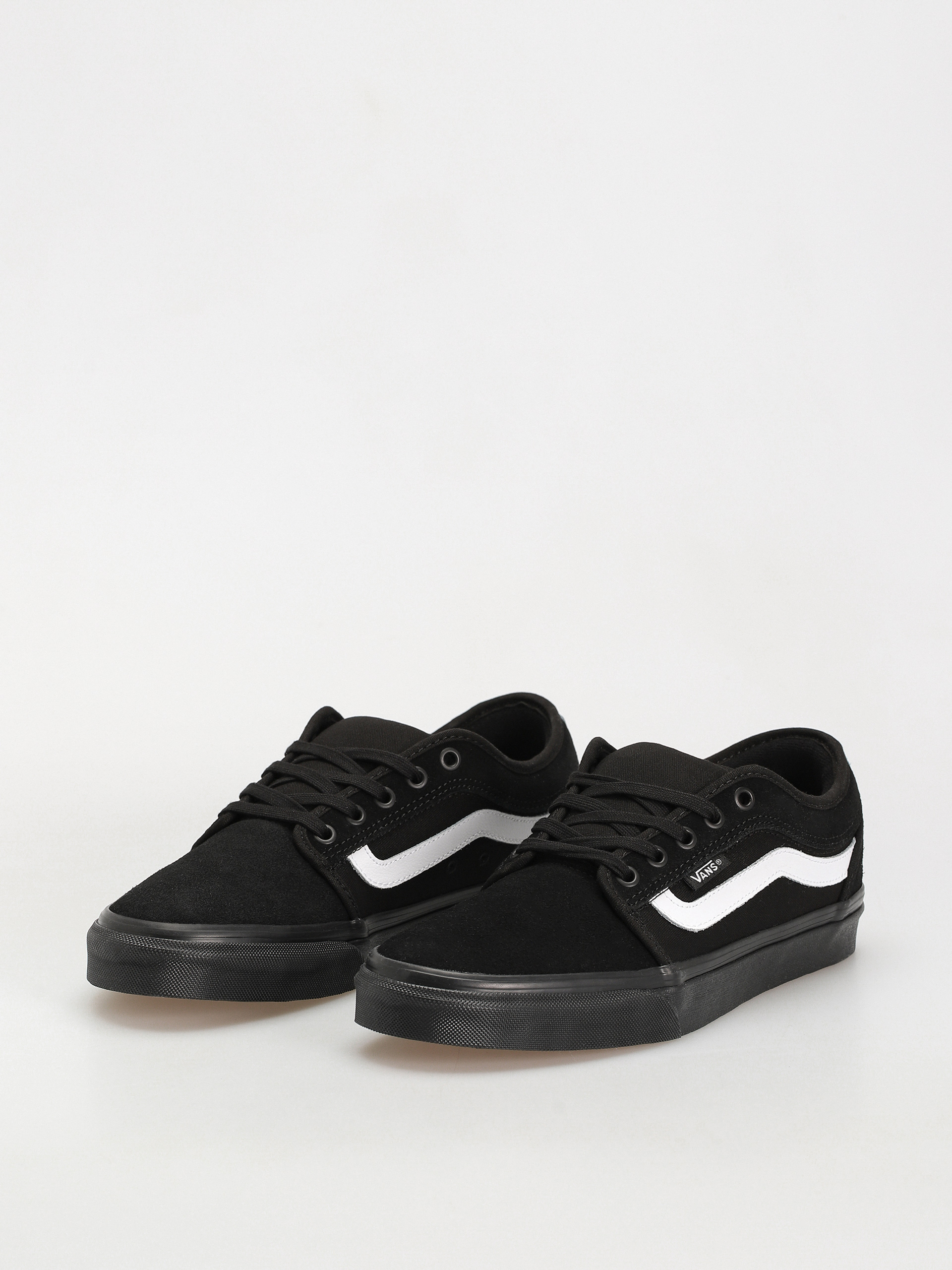 Topánky Vans Chukka Low Sidestripe (black/black/white)