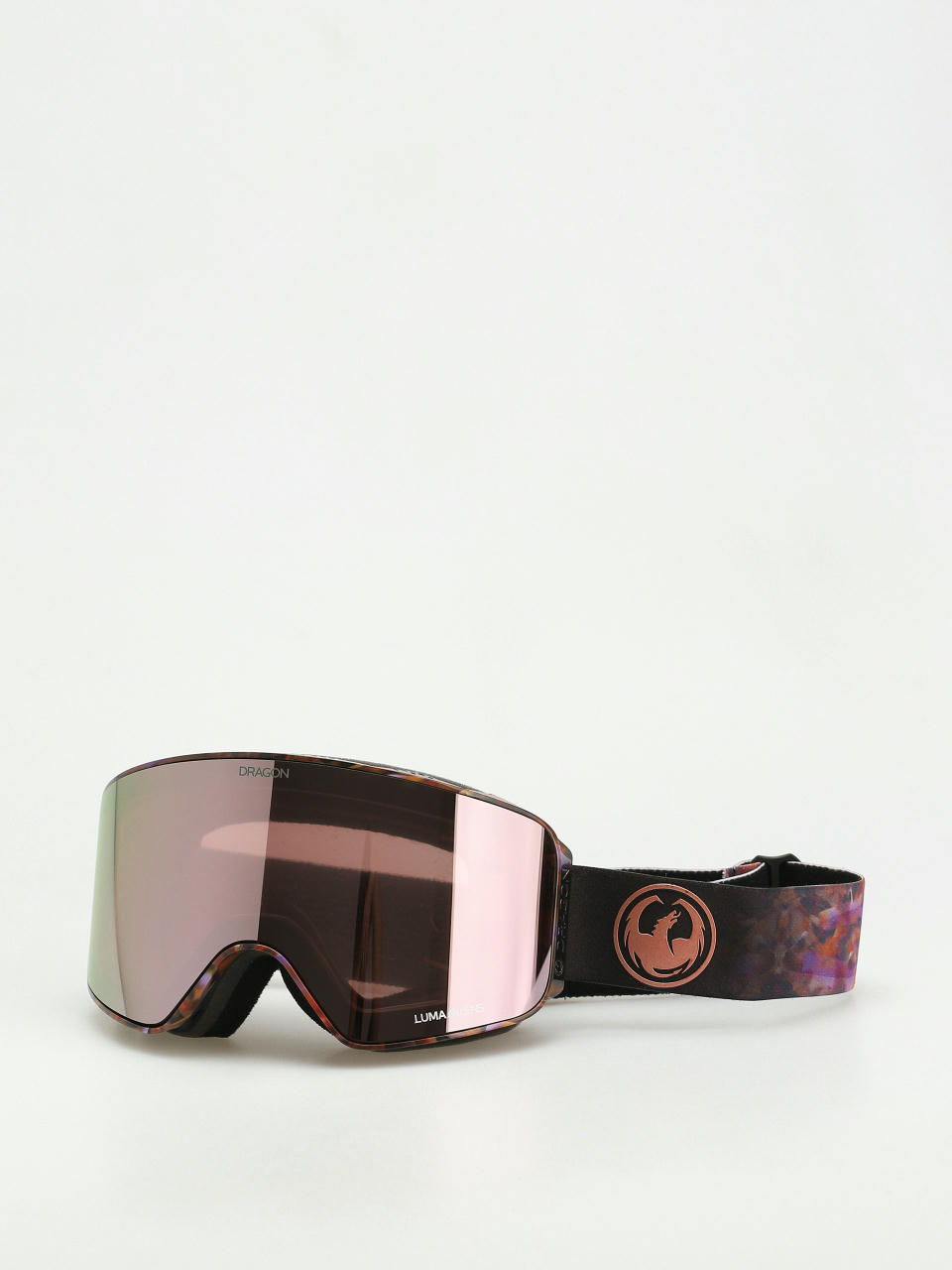 Snowboardové okuliare Dragon NFX MAG OTG (amethyst/lumalens rose gold ion/lumalens violet)