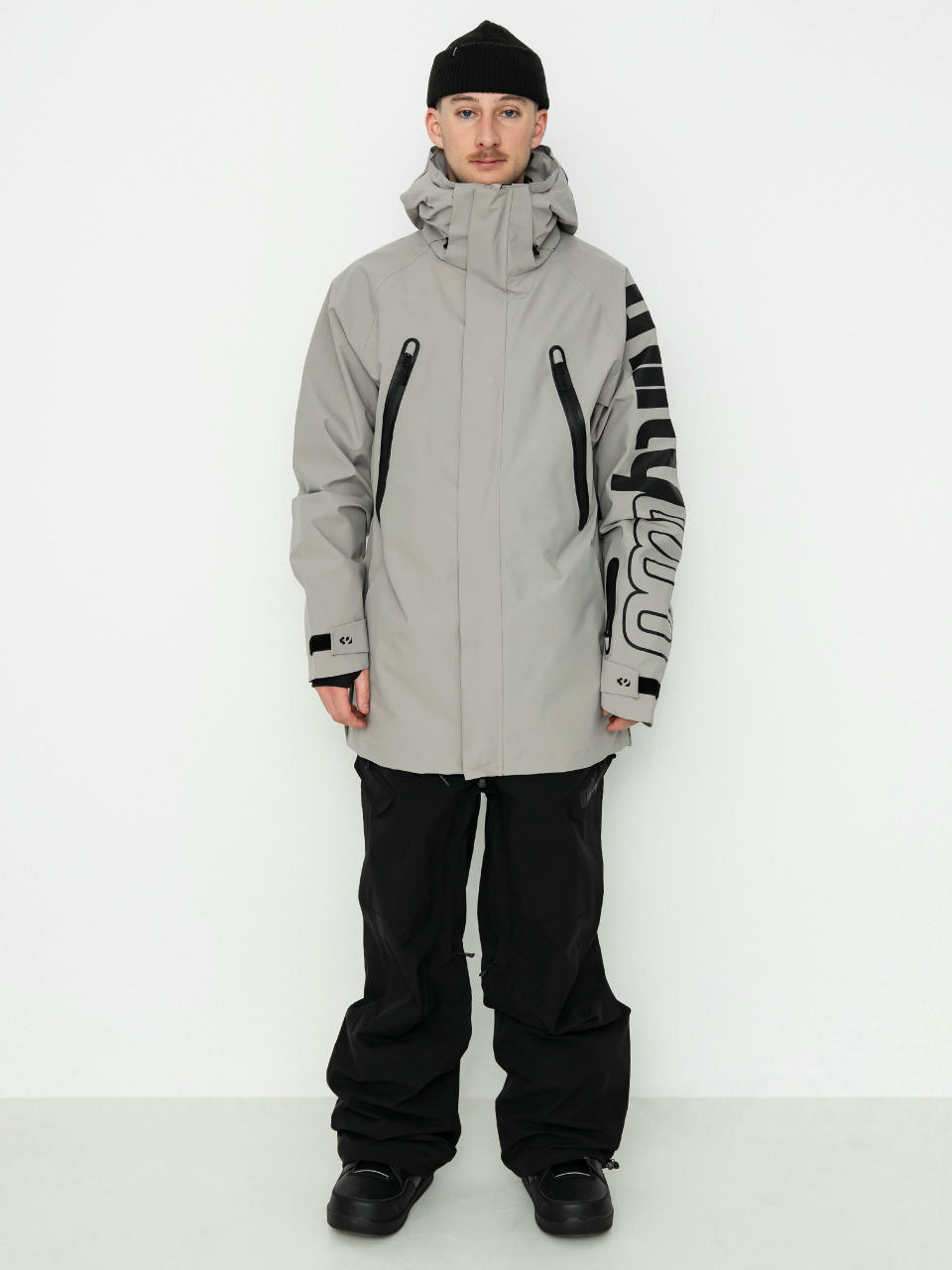 Snowboardová bunda ThirtyTwo Deep Creek Parka (grey/black)