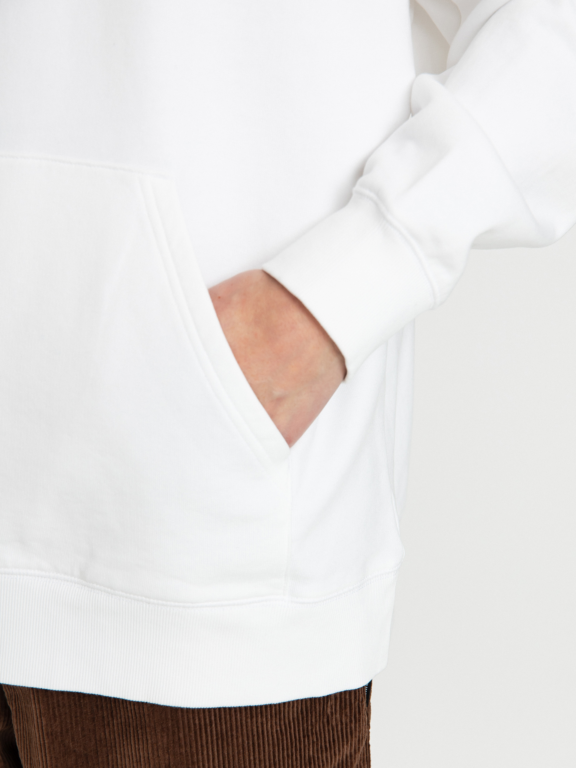 Mikina s kapucňou Carhartt WIP Hocus Pocus HD (white/black)