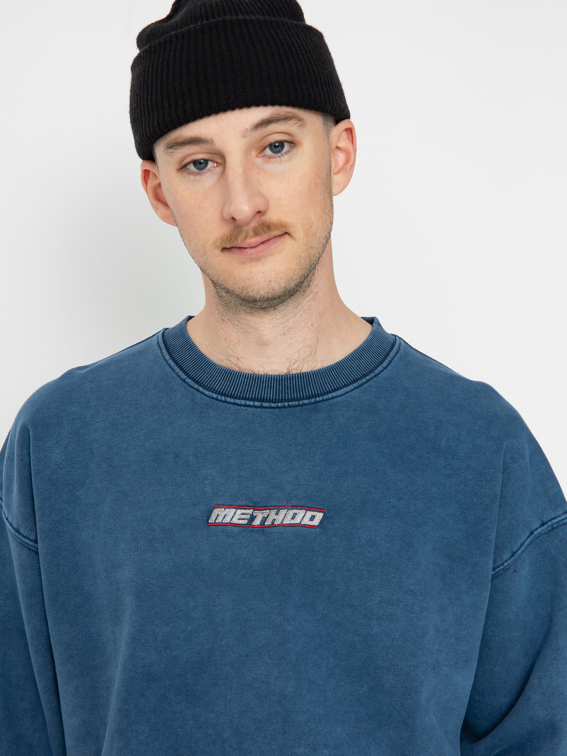 Mikina Method Hold Fast Crew (washed navy)