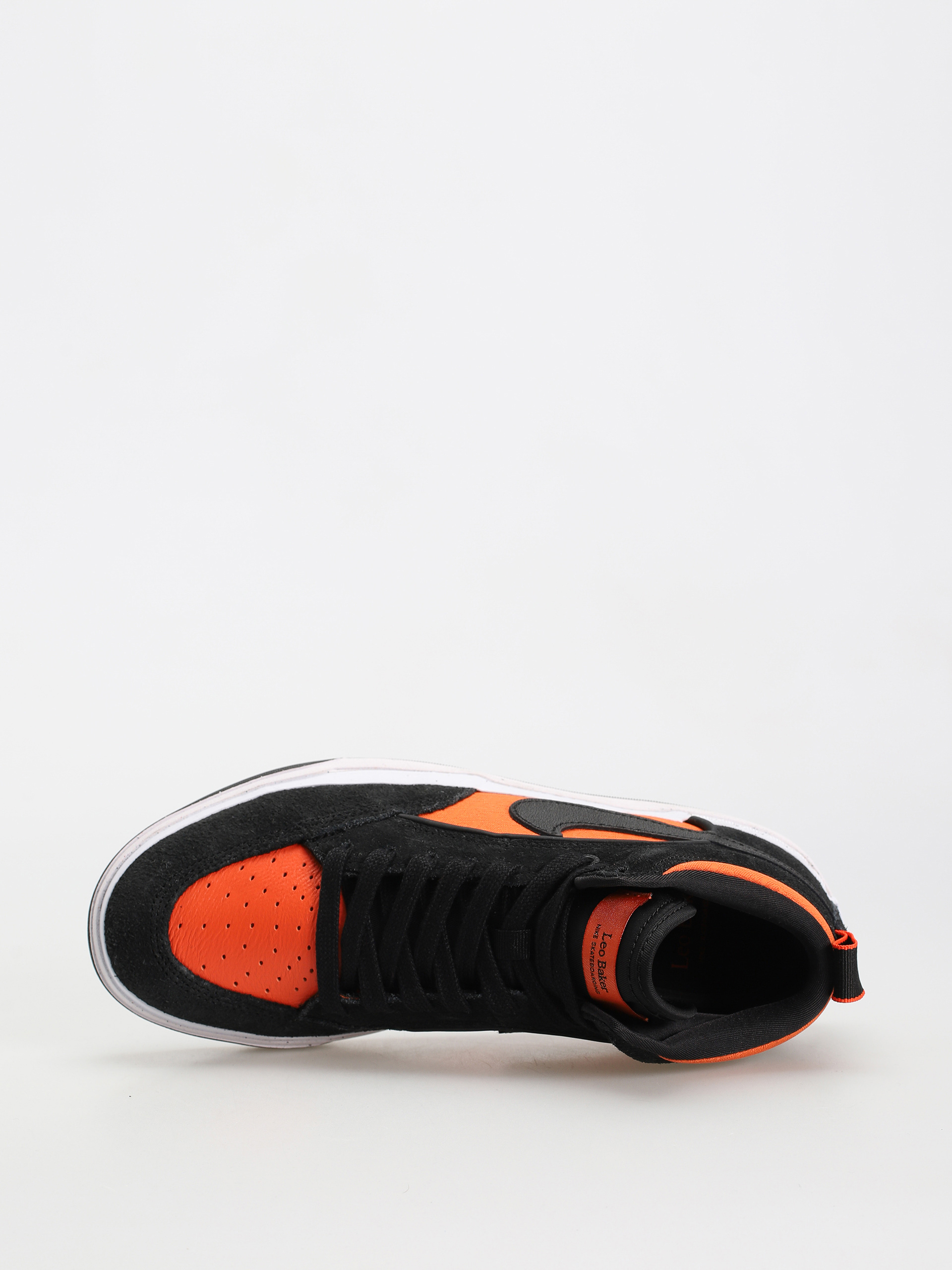 Topánky Nike SB React Leo (black/black orange electro orange)