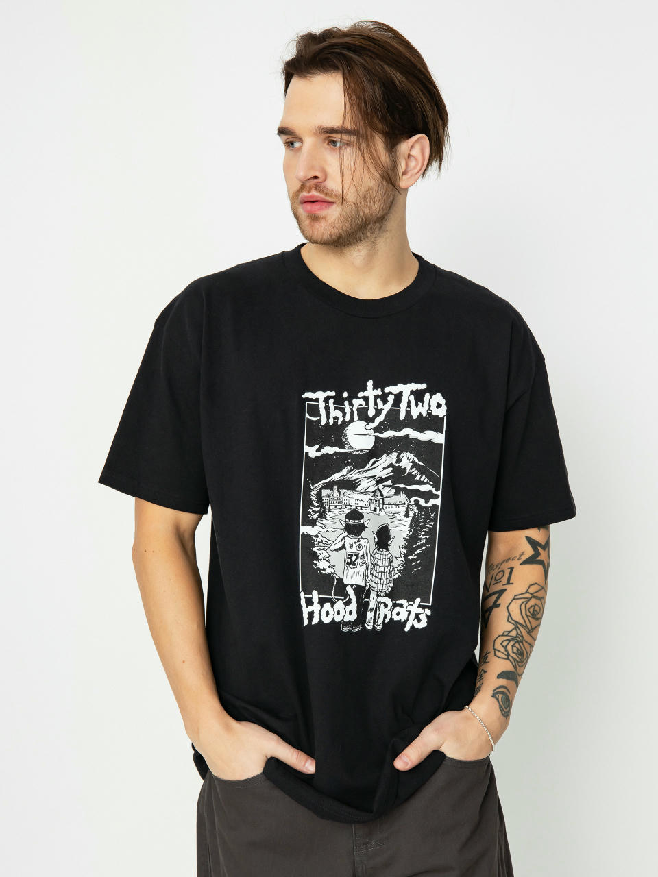 Tričko ThirtyTwo Hood Rats (black)