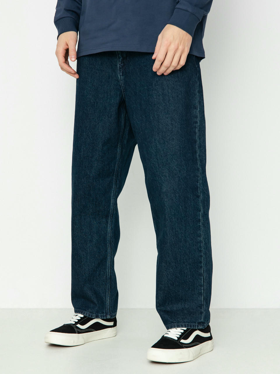 Nohavice Volcom Billow Tapered Denim (deep water)