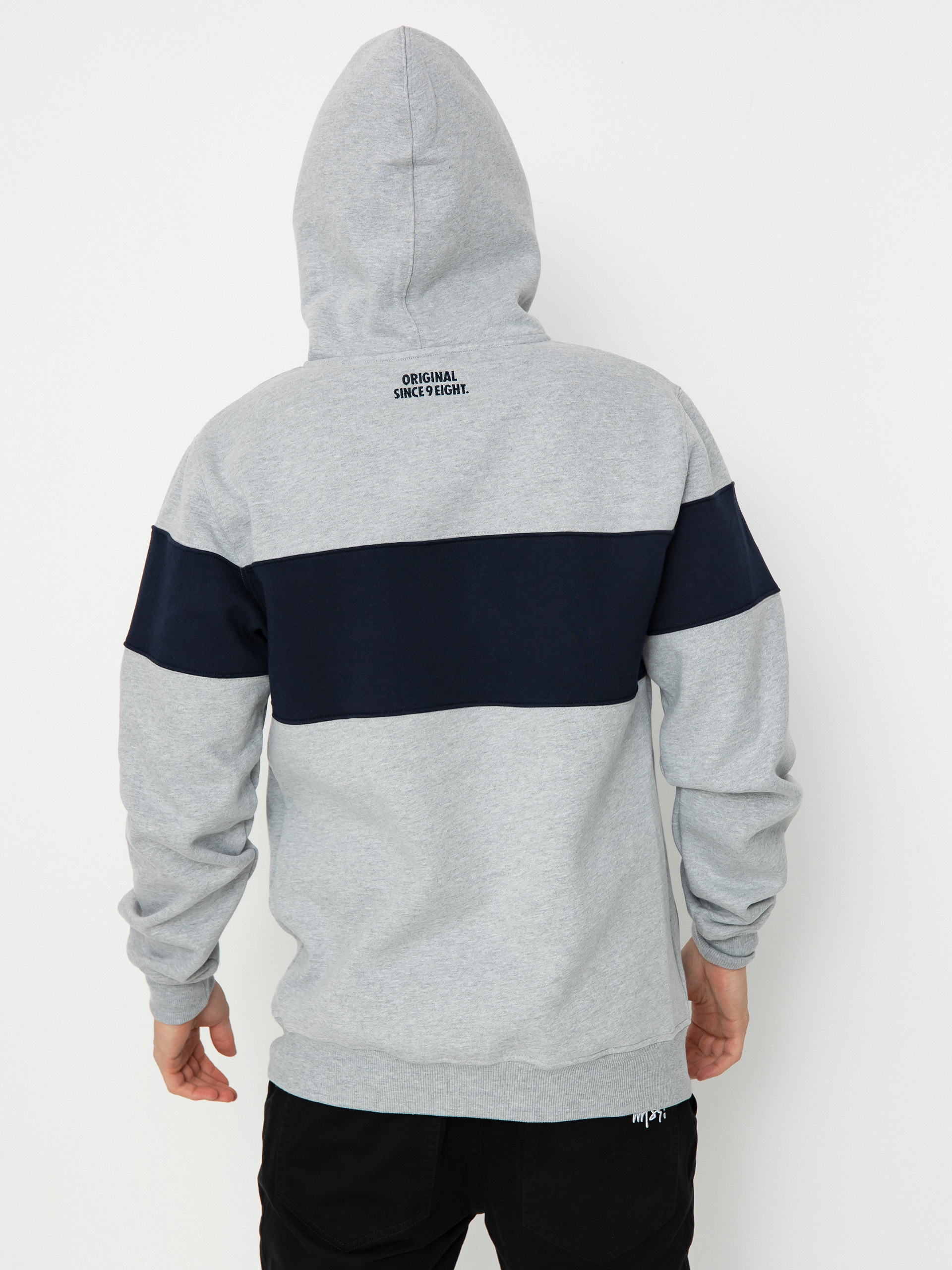 Mikina s kapucňou MassDnm Elementary HD (lt heather grey)