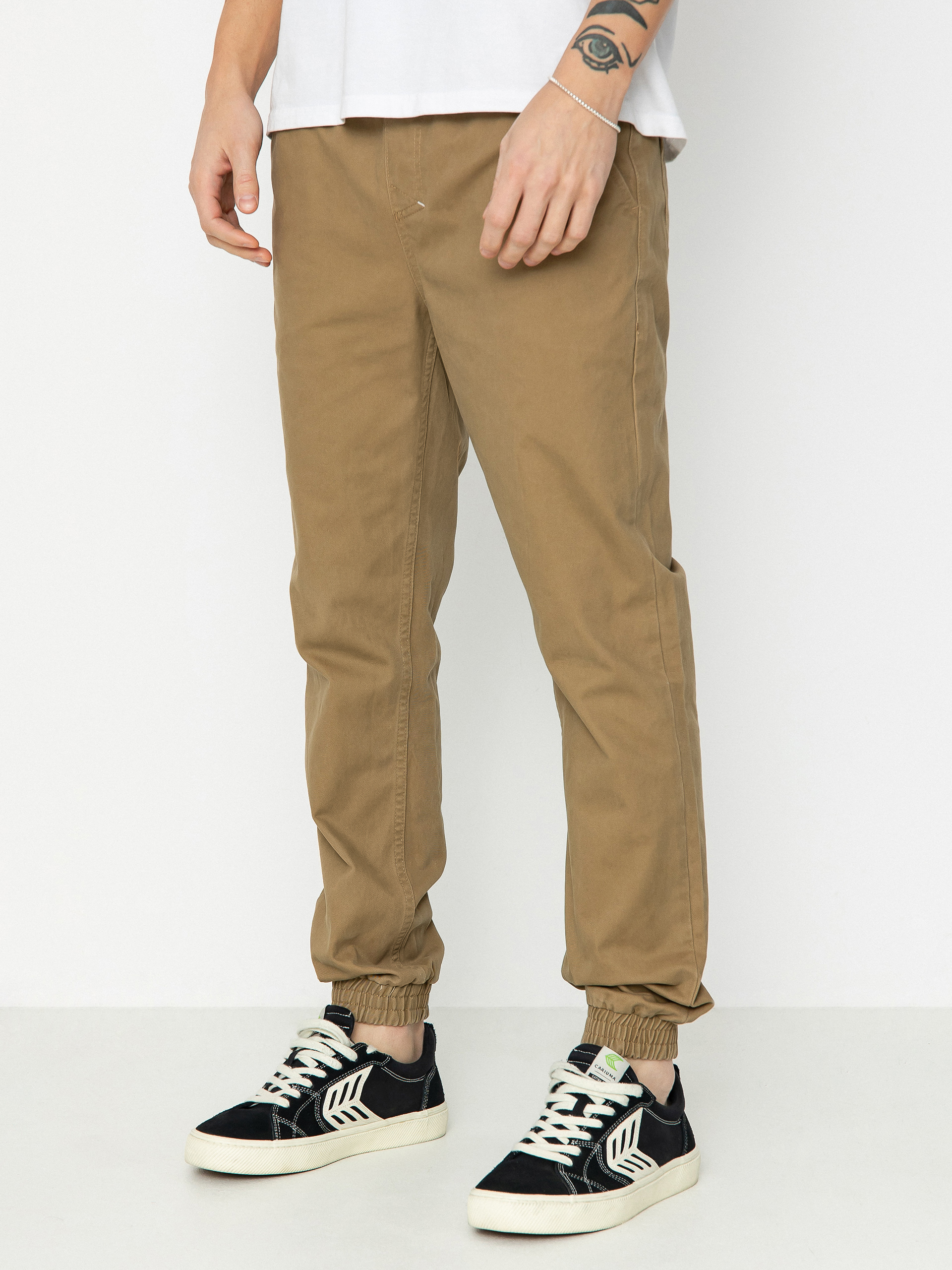 Nohavice MassDnm Signature Jogger (beige)