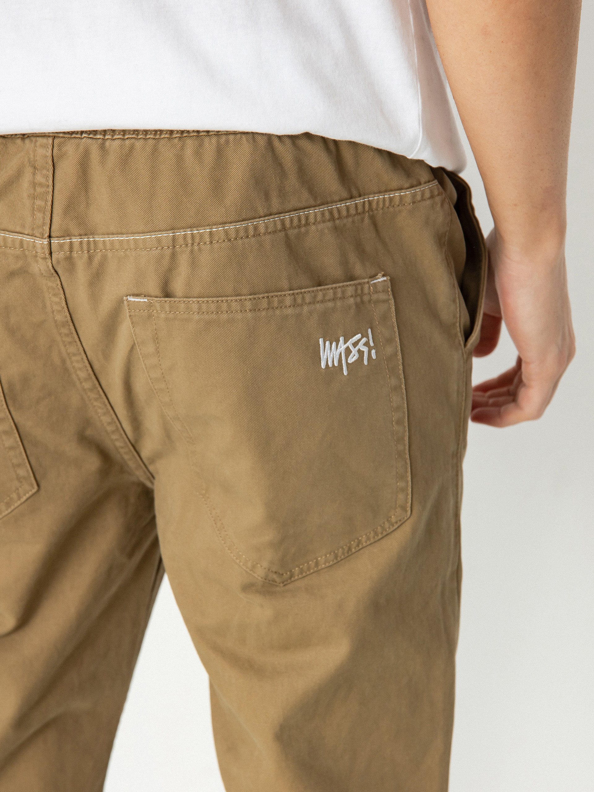 Nohavice MassDnm Signature Jogger (beige)