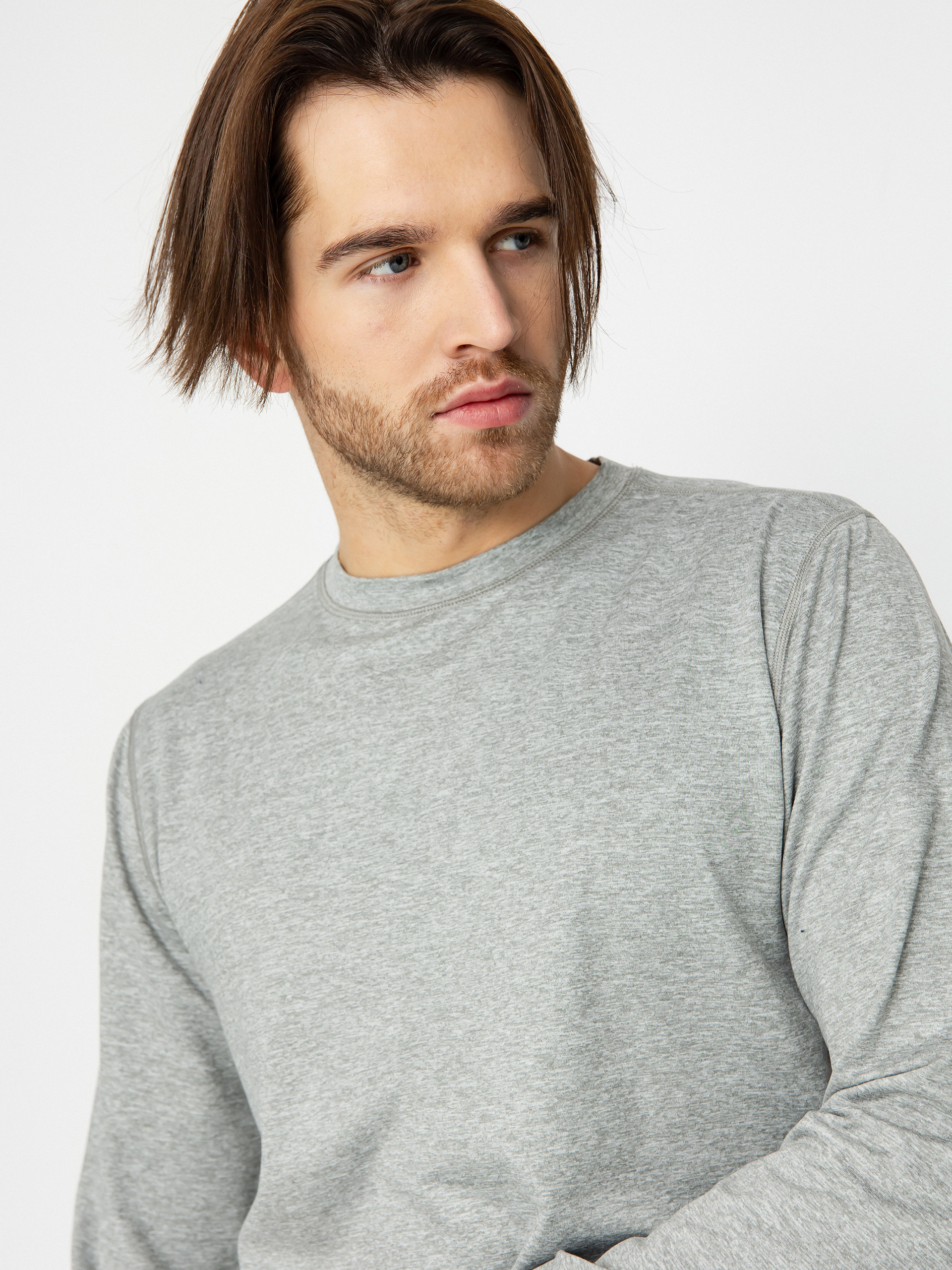 Pánsky Triko Burton Midweight Base Layer (gray heather)