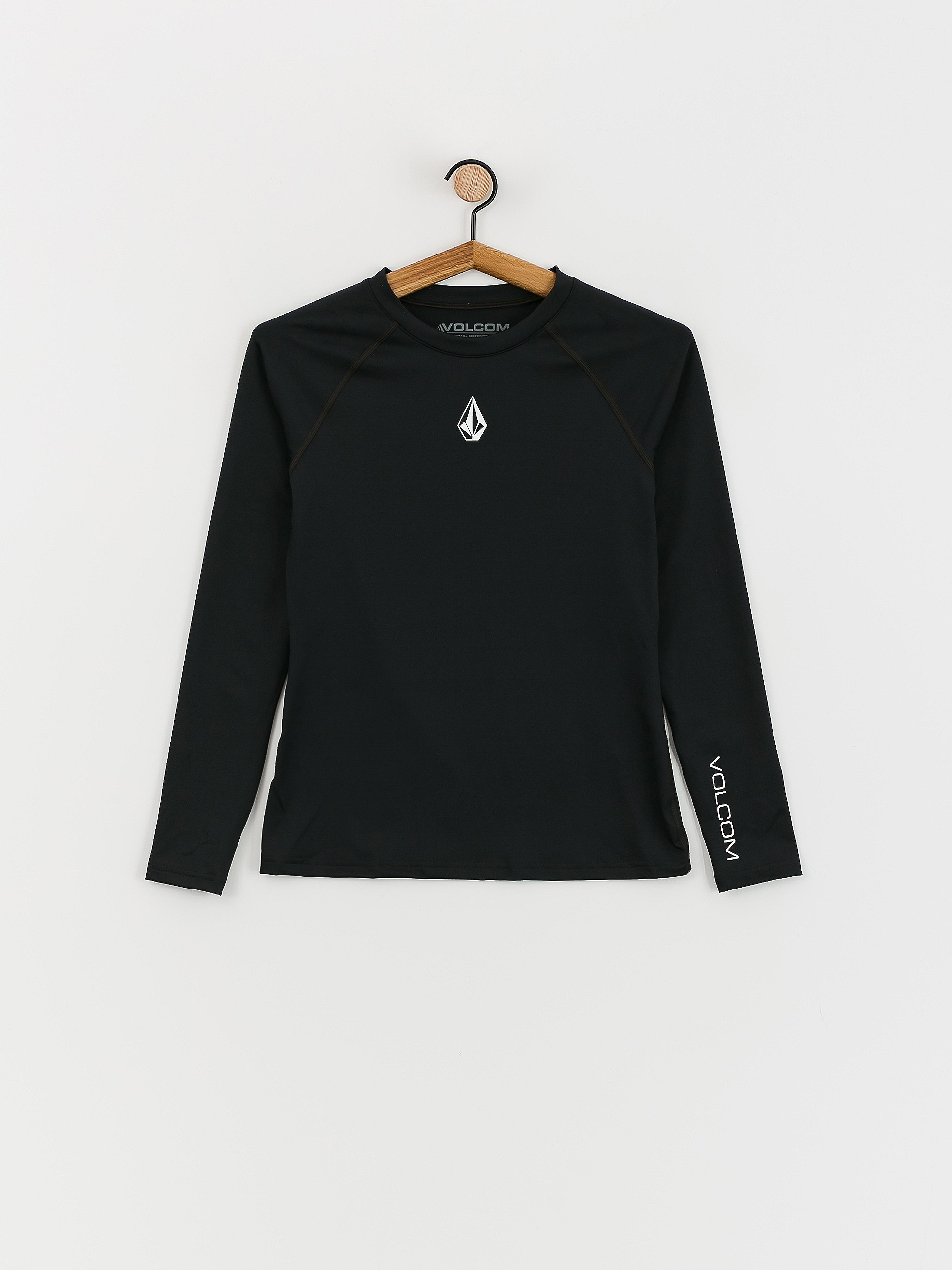 Spodné prádlo Volcom Longsleeve V.Co Womens Base Layer Top Wmn (black)